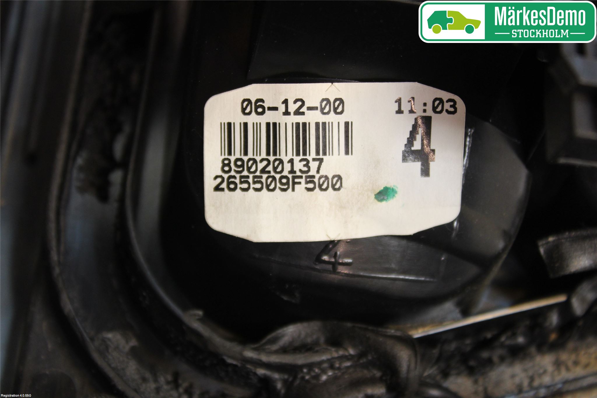 Nissan PRIMERA   00-01 Bakljus Höger