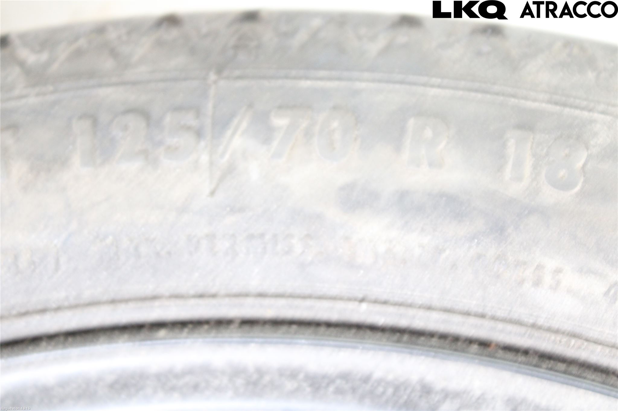 Volkswagen VW GOLF V 04-09 Hjul Reservhjul Minityp