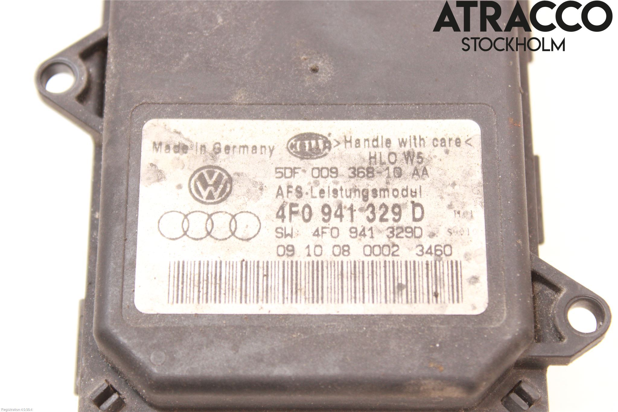 Audi A6/S6     05-11 Styrenhet Strålkastare