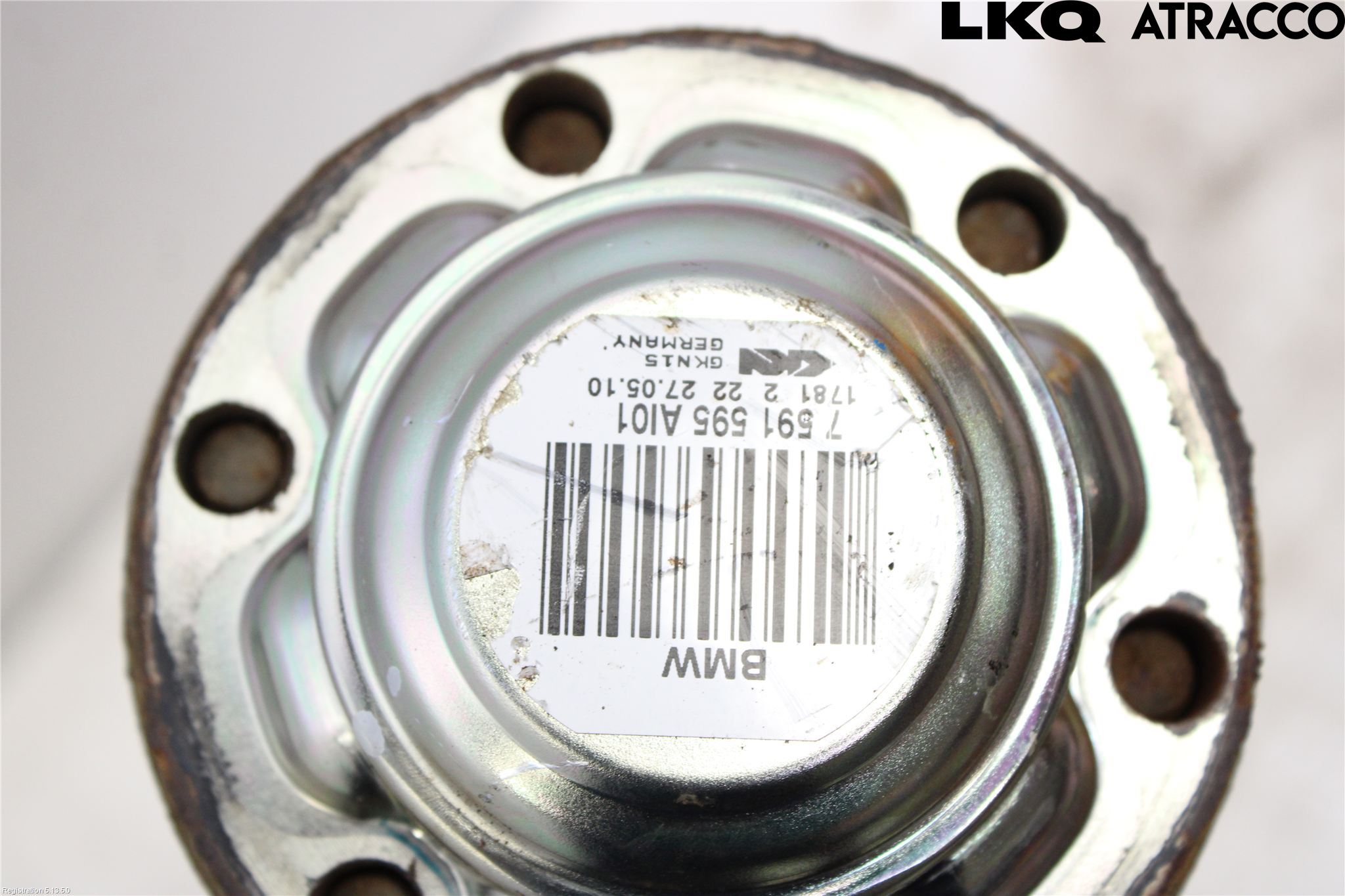 BMW X1 E84 10-15 Drivaxel Bak Vänster