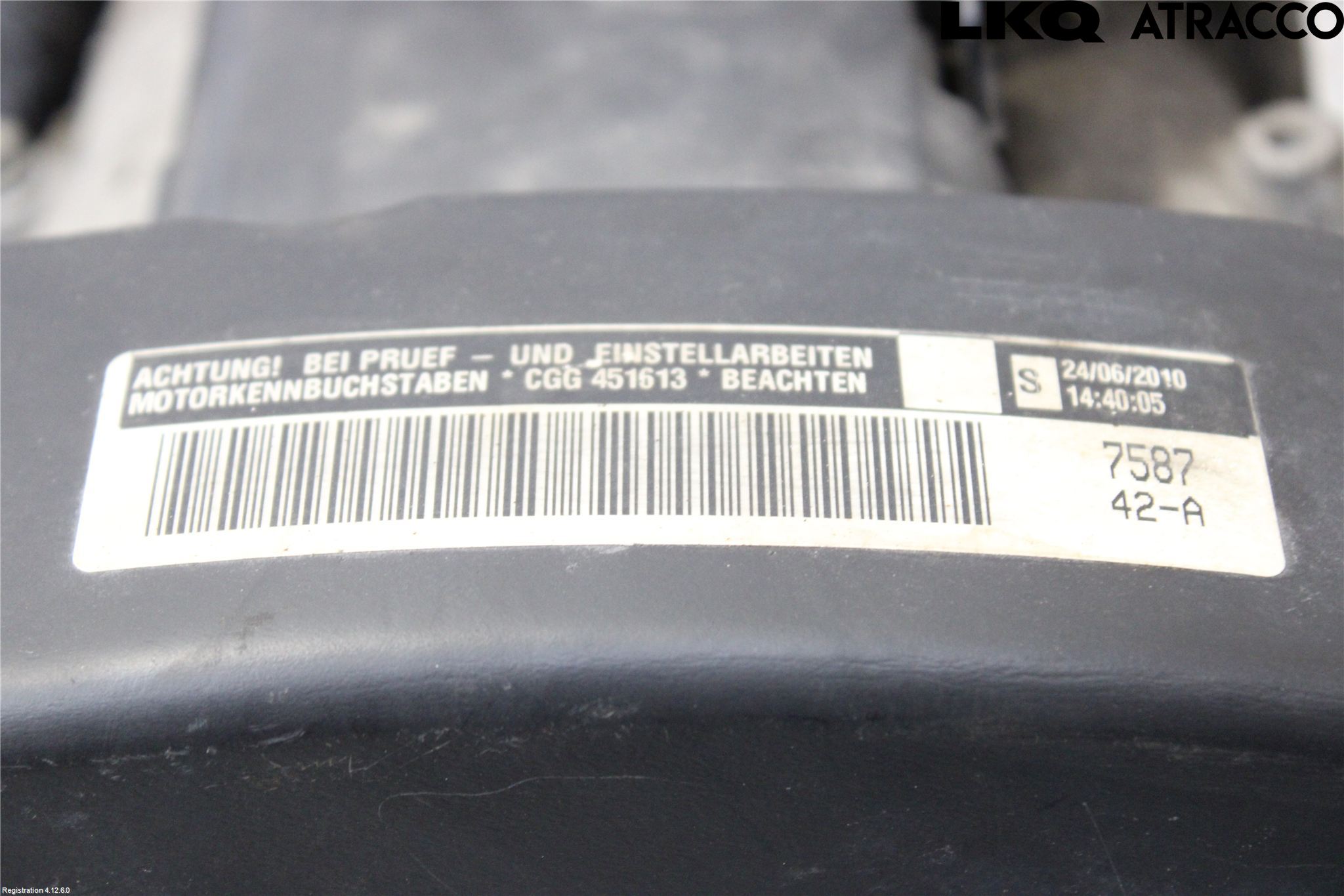 Volkswagen VW POLO 10-17 Motor Bensin