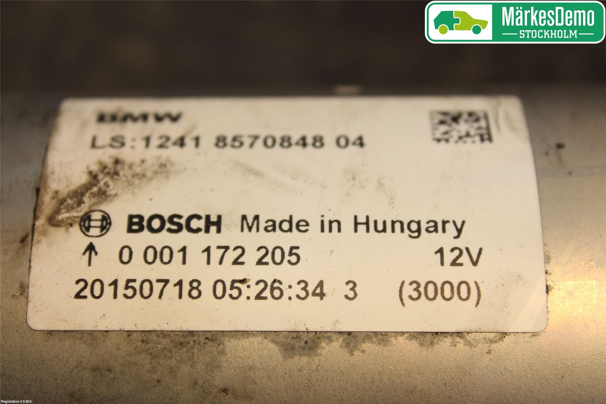 BMW 2 F45 Active Tourer 14-21 Startmotor Diesel