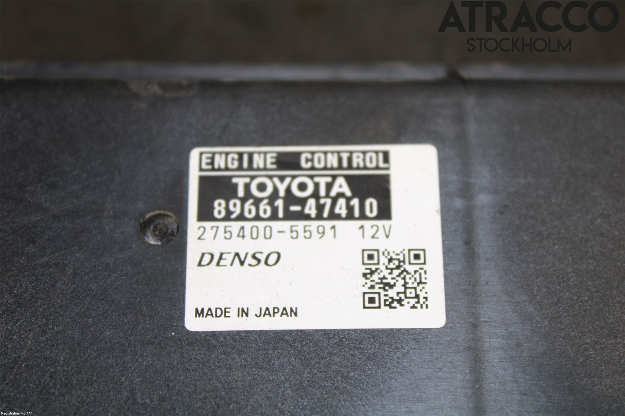 Toyota PRIUS ZVW30 09-20 Styrenhet Insprut Bensin