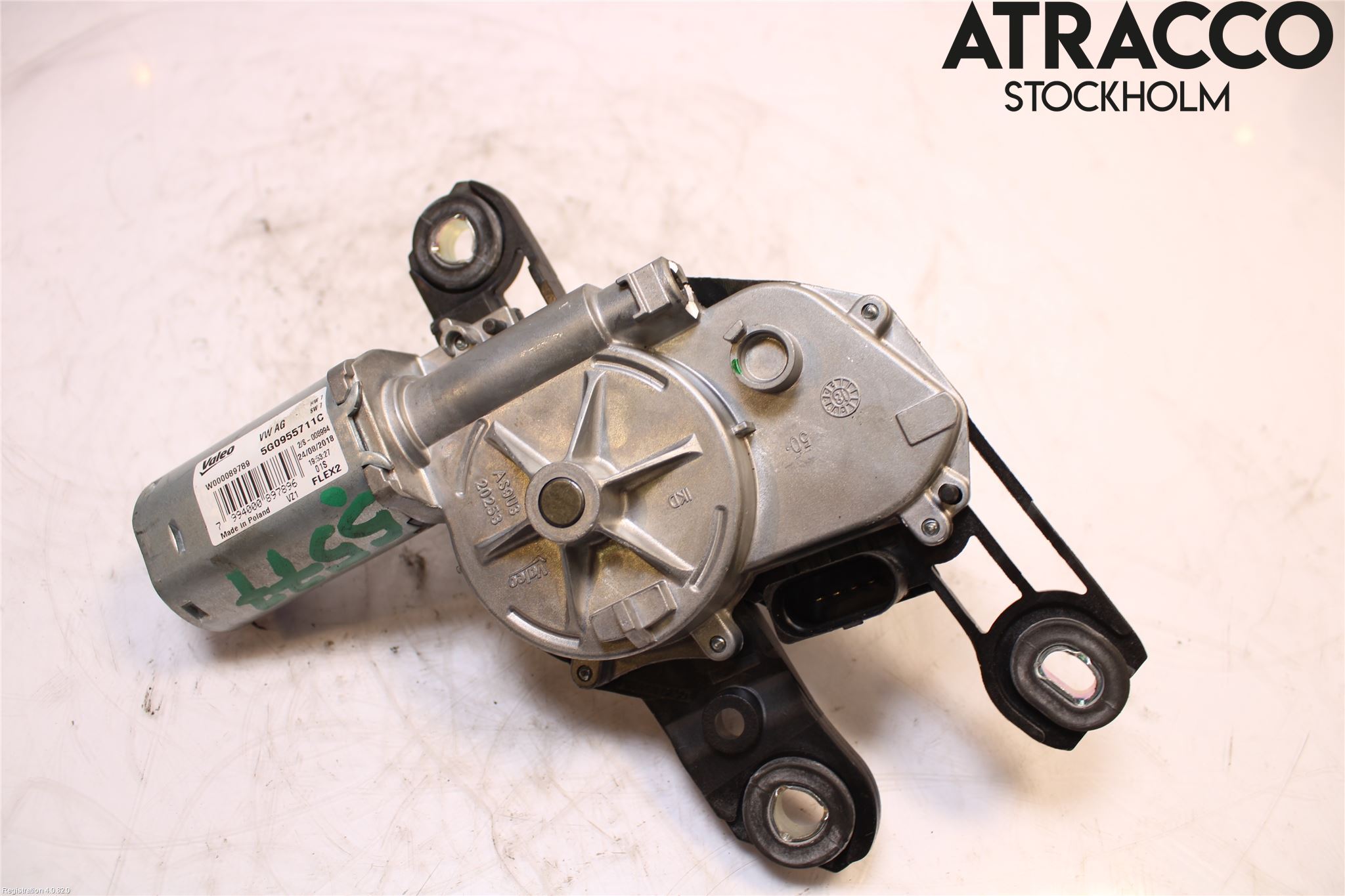 Volkswagen VW GOLF / E-GOLF VII 13-20 Torkarmotor Baklucka