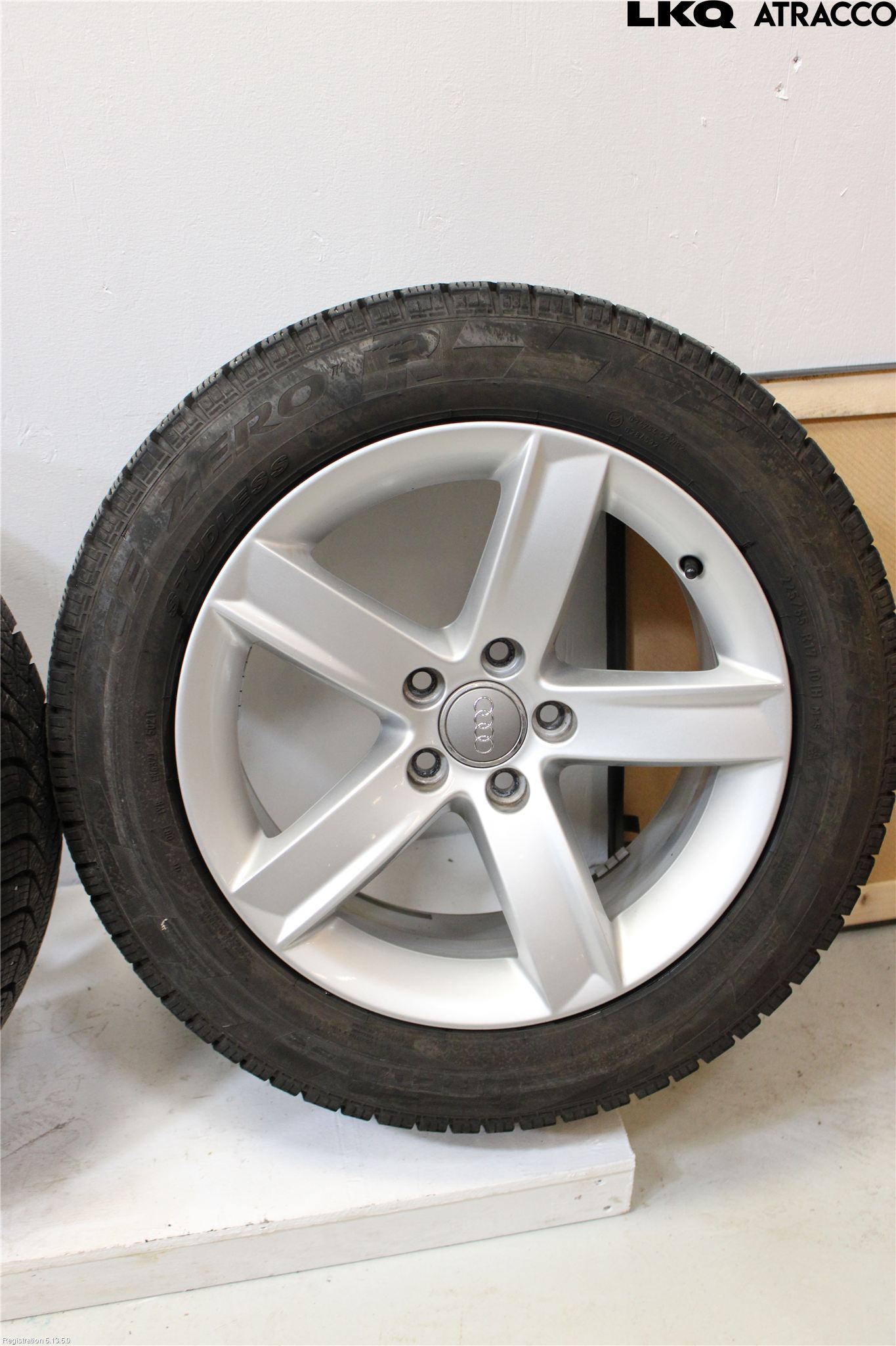 Audi A4 12-15 Vinterdäck Alumfälg 4St