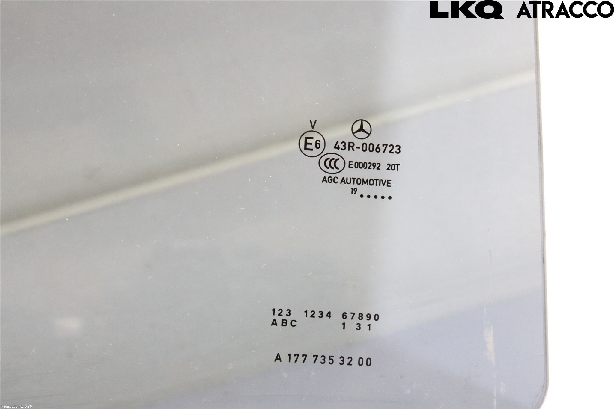 Mercedes-Benz MB A-KLASS (W177) 18- Dörruta Bak Höger