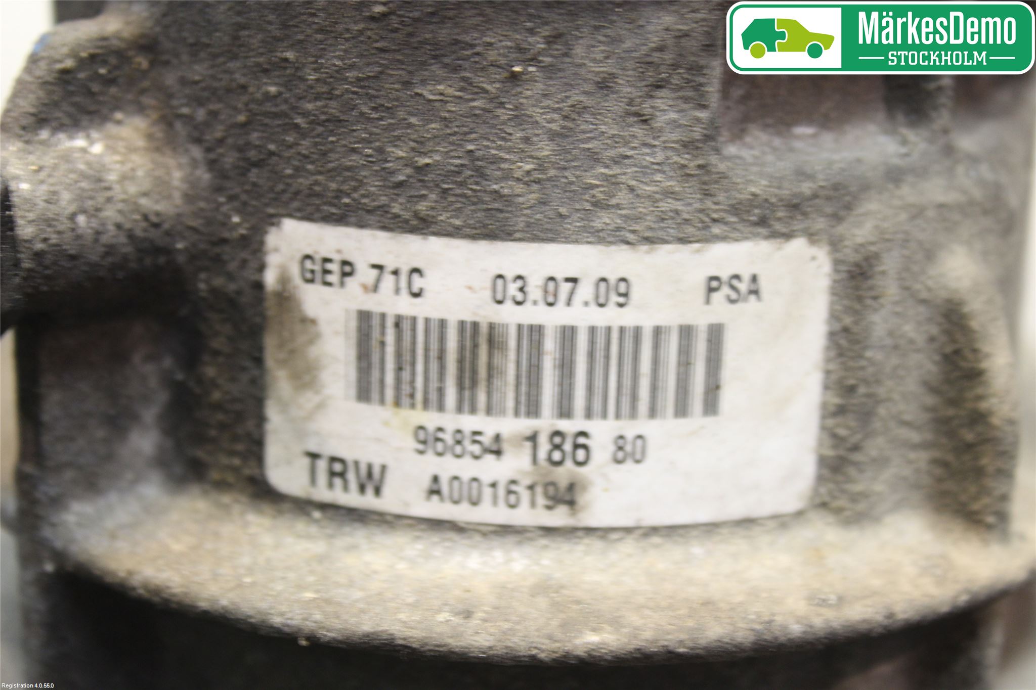 Citroen C4 GRAND PICASSO 07-13 Styrservo Pump Elektrisk
