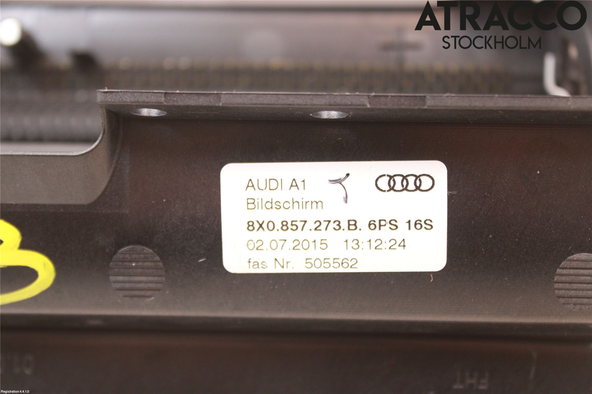 Audi A1/S1 11-18 Multifunktionsdisplay