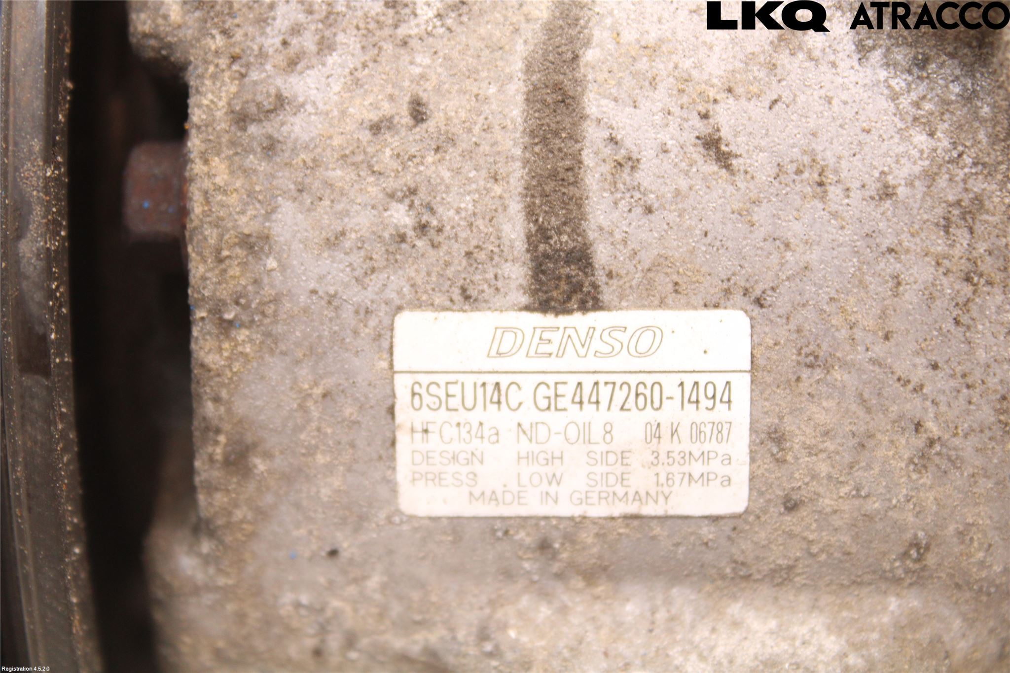 Toyota AURIS 07-09 Ac Kompressor