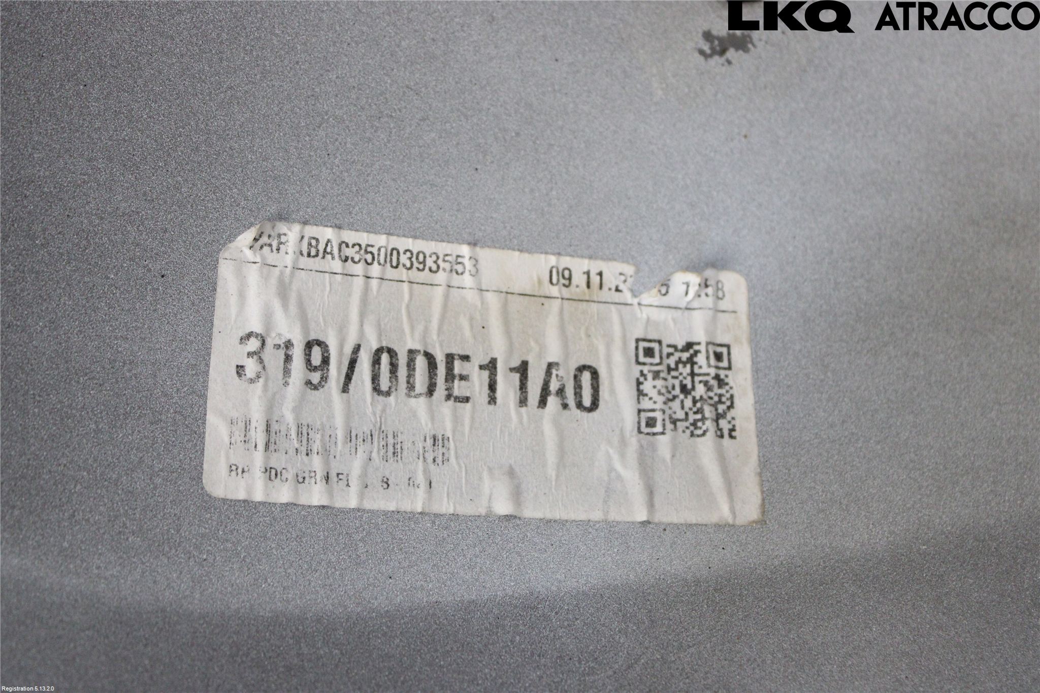 Toyota YARIS XP21 20- Stötfångarbeklädnad Bak