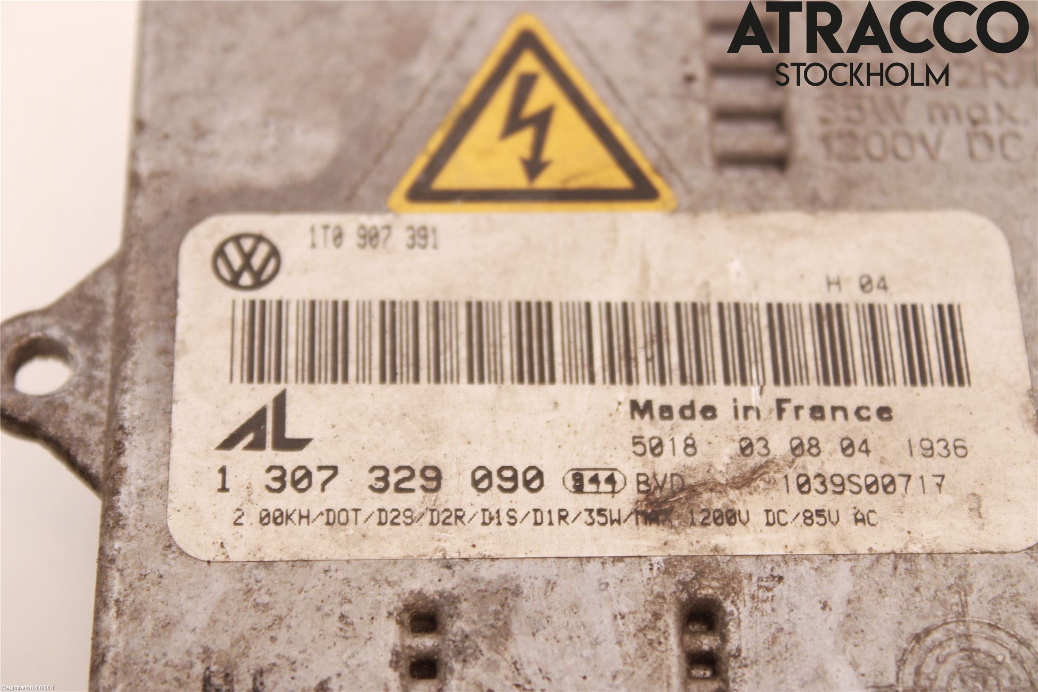 Volkswagen VW GOLF V 04-09 Styrenhet Strålkastare