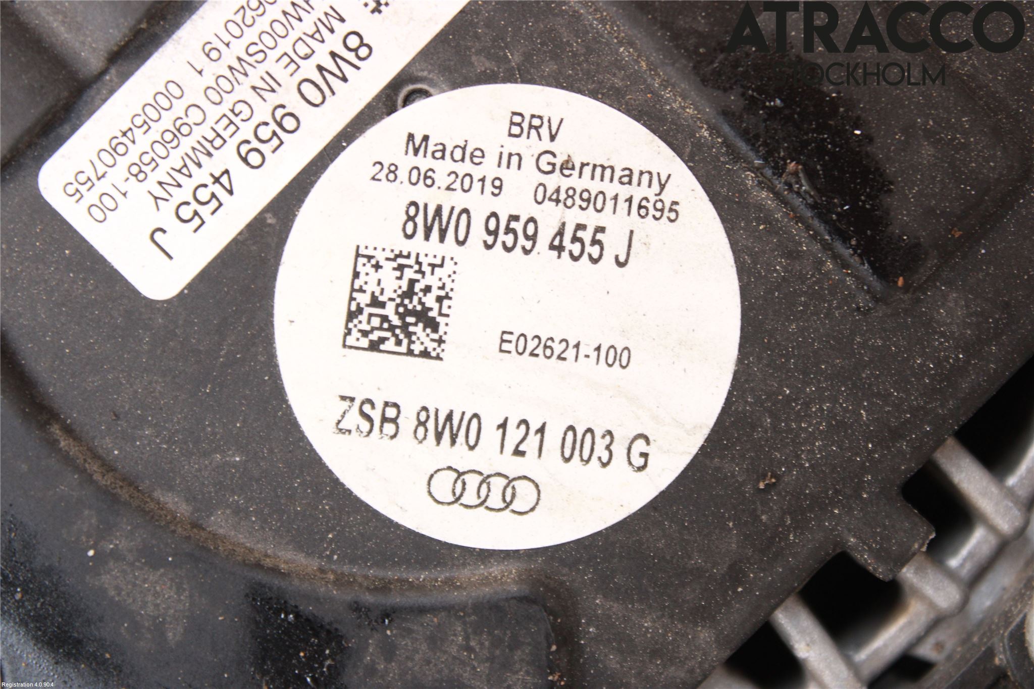 Audi A5 17- Kylfläkt El