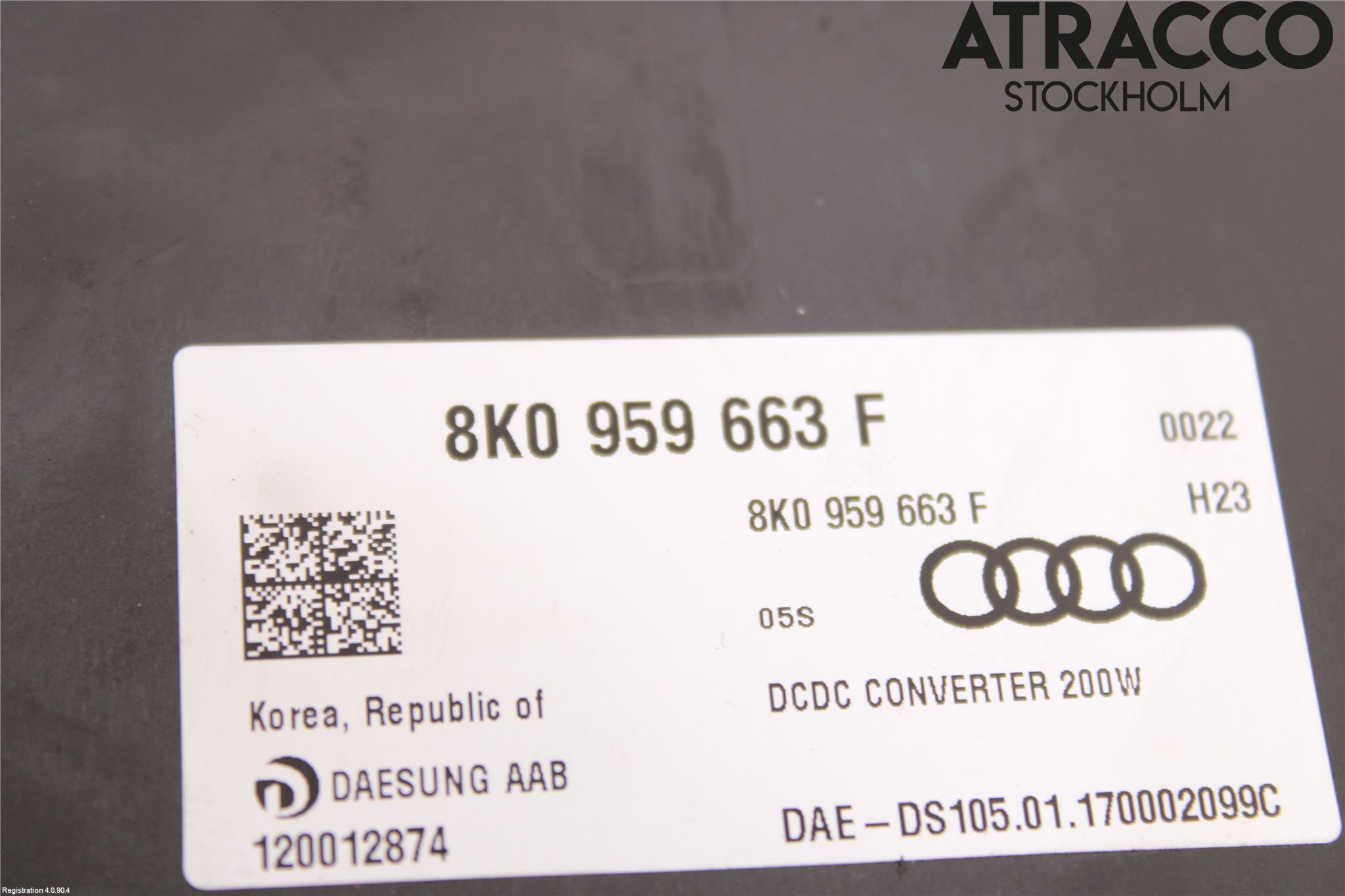 Audi A7/S7 4G 11-17 Styrenhet Övrigt