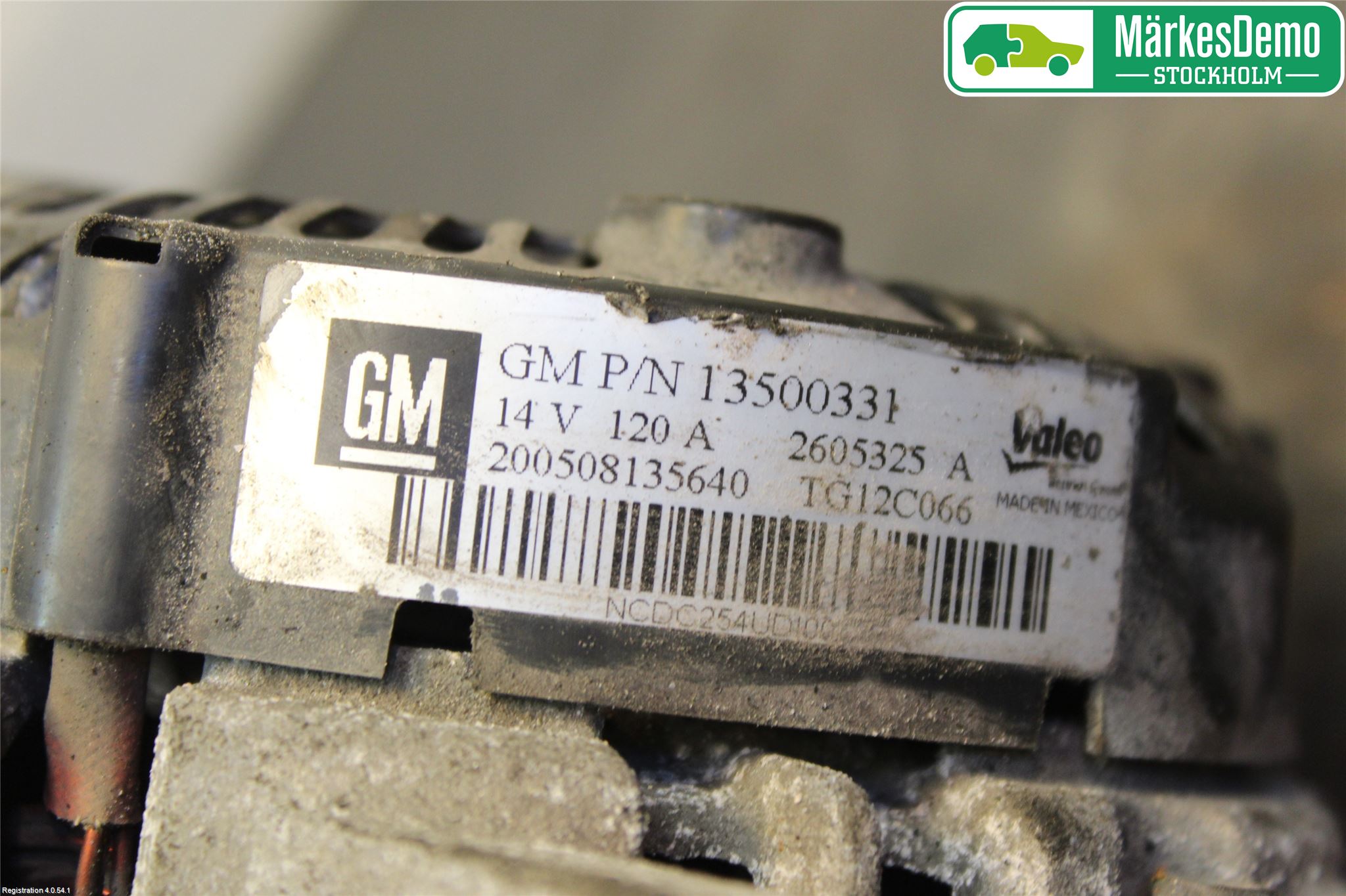 Saab 9-5 10-12 Generator