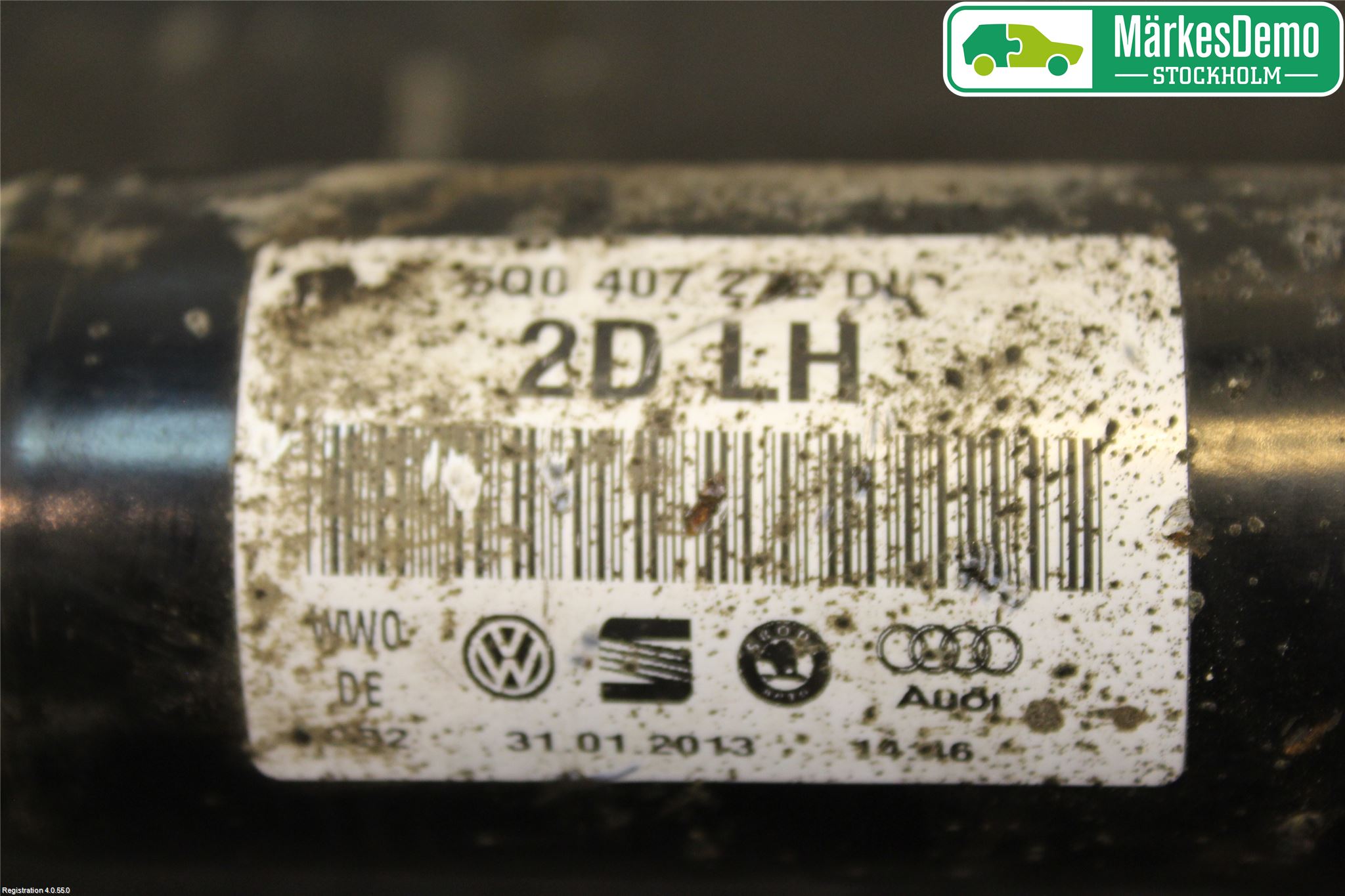 Skoda FABIA 07-14 Drivaxel Fram Höger