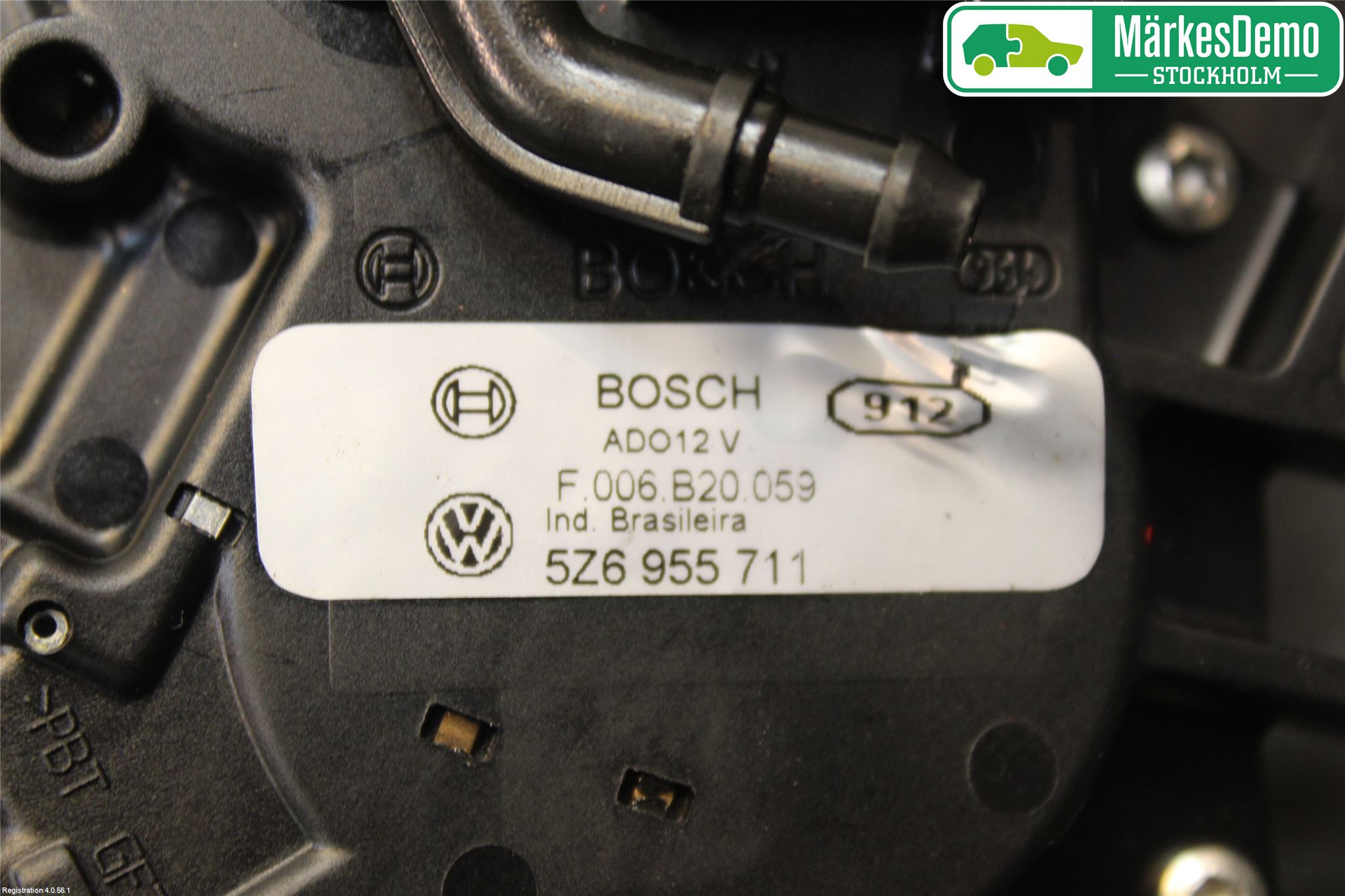Volkswagen VW FOX Torkarmotor Baklucka