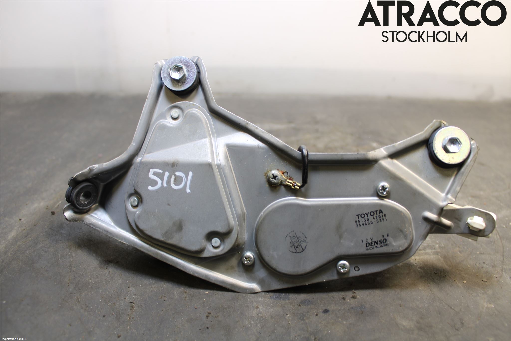 Toyota PRIUS NWH20 04-08 Torkarmotor Baklucka