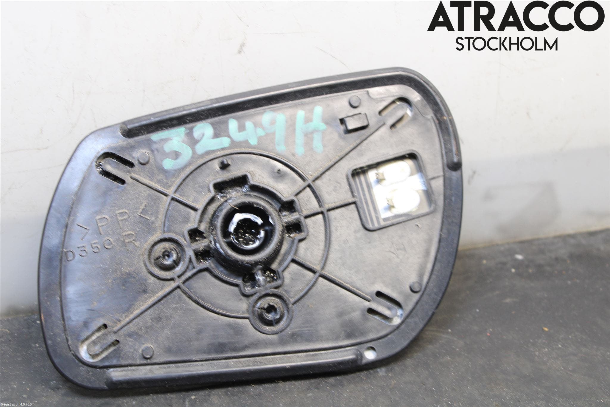 Hyundai i40 16-18 Spegelglas Hö