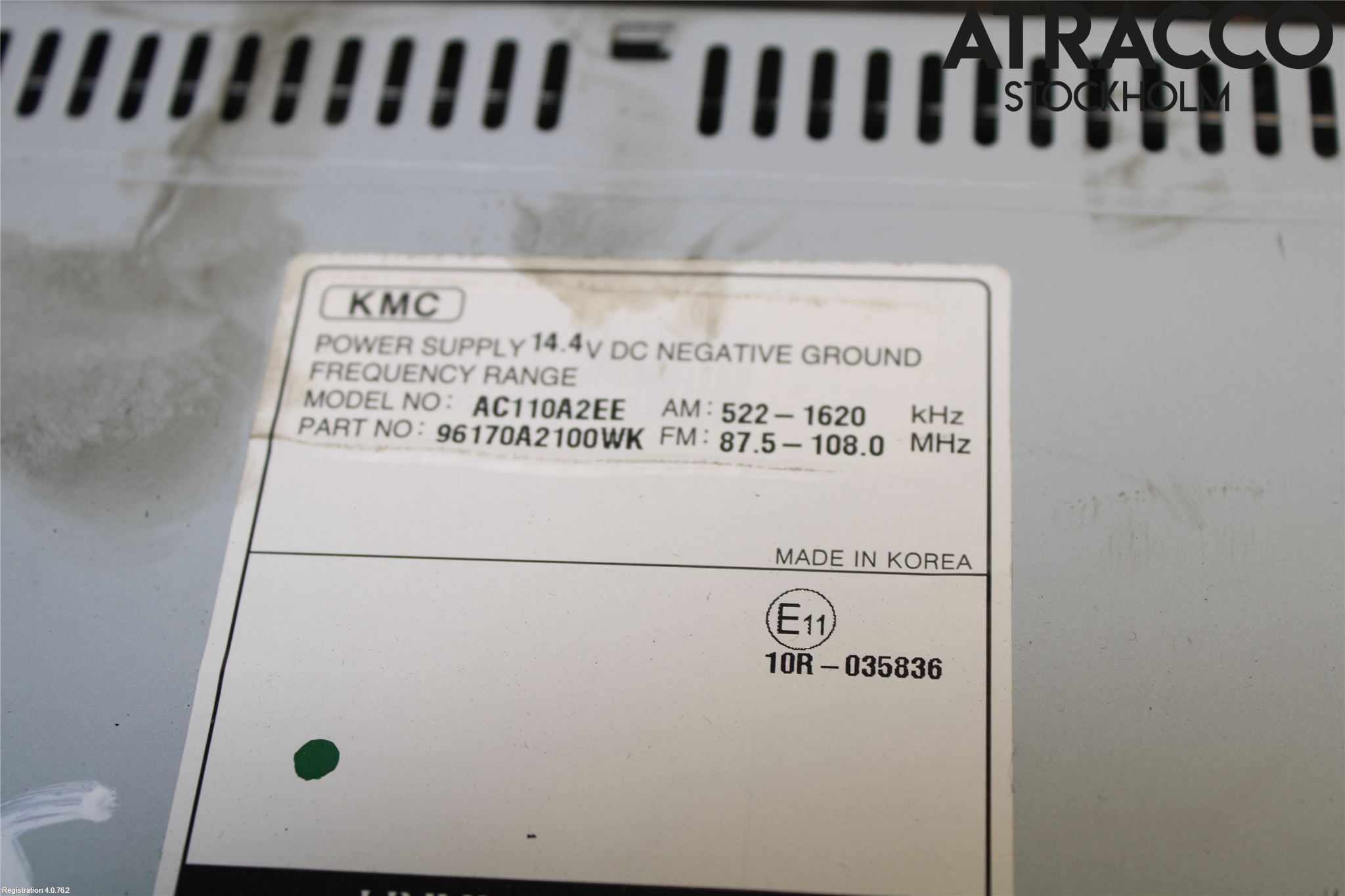 Kia CEED 12-18 Cd Radio - Multimediapanel