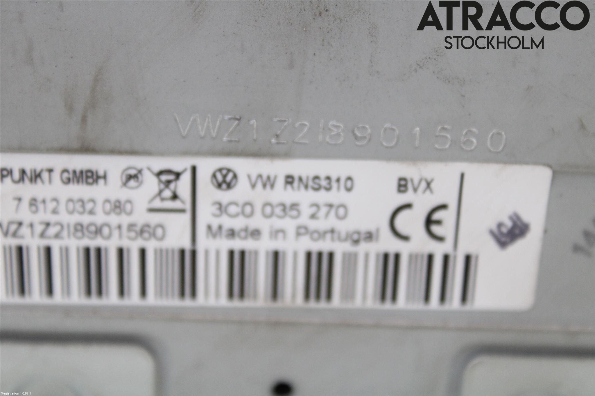 Volkswagen VW PASSAT 05-11 Cd Radio - Multimediapanel
