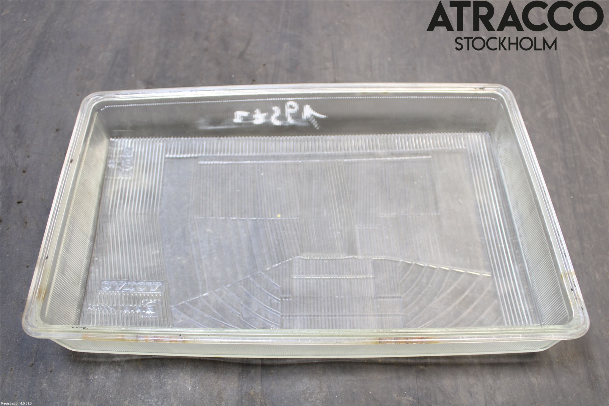 Volvo 240 88-93 Strålkastarglas Vä