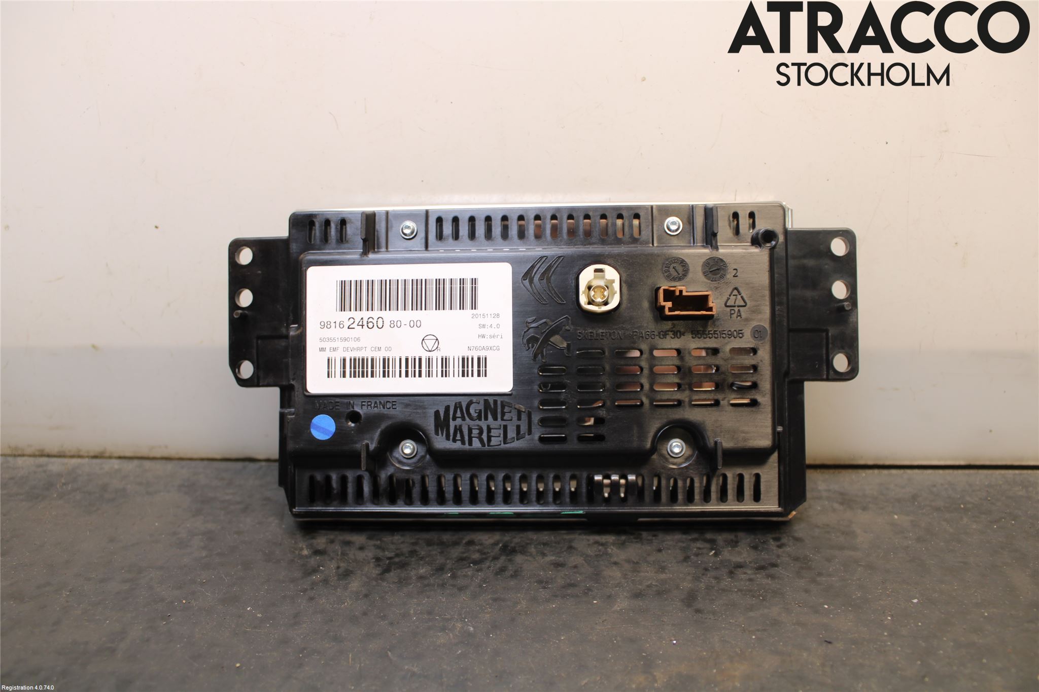 Citroen C5 08-17 Cd Radio - Multimediapanel