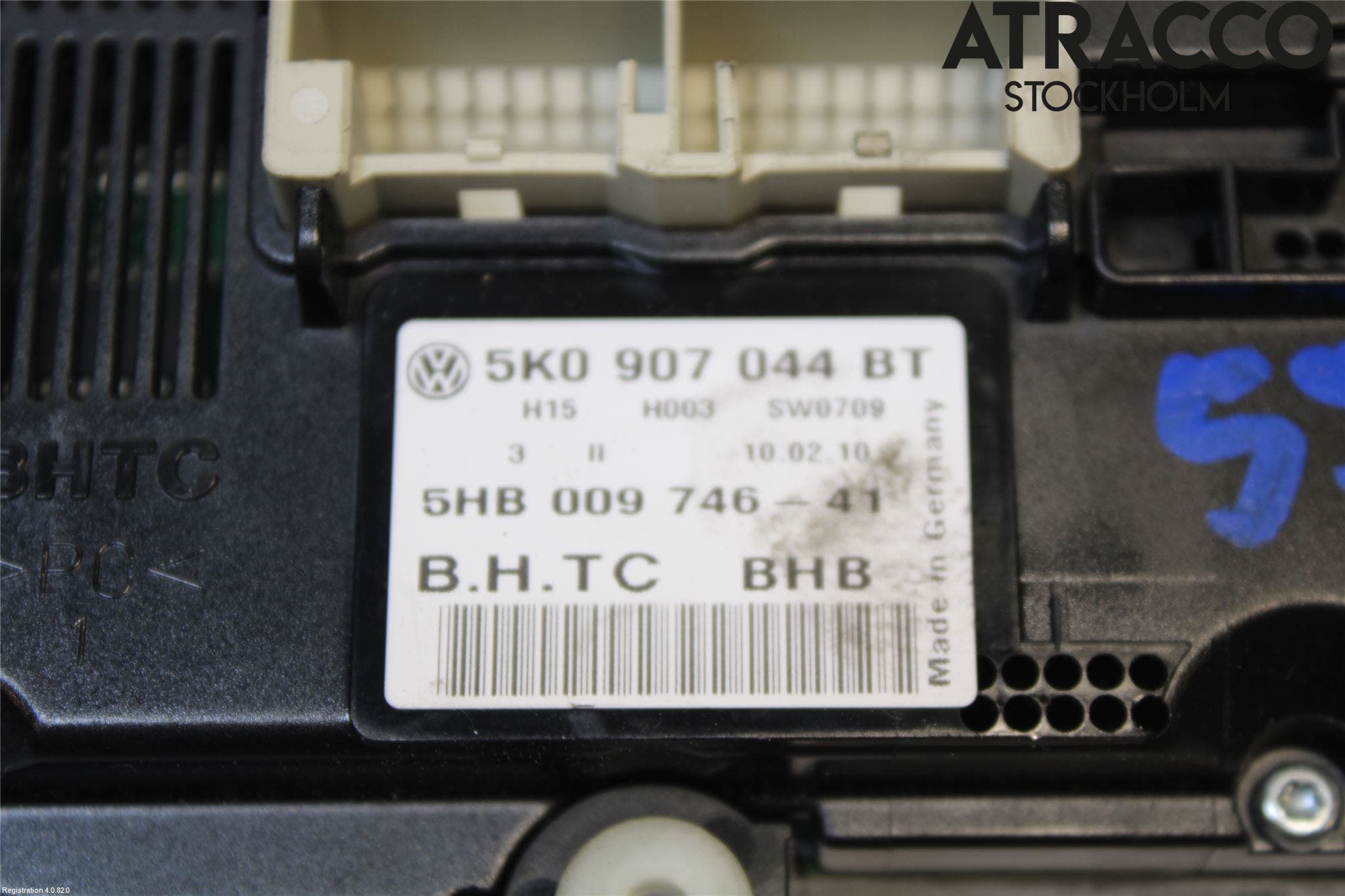 Volkswagen VW TIGUAN 07-16 Ac Styrenhet Ac Manöveren