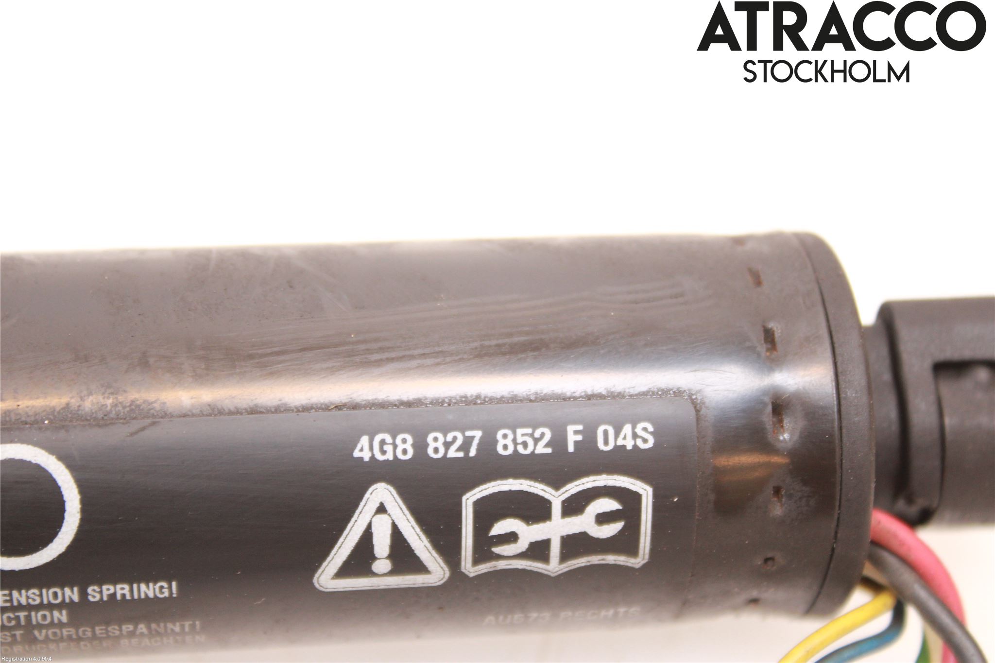 Audi A7/S7 4G 11-17 Bakluckeöppnare Automatisk