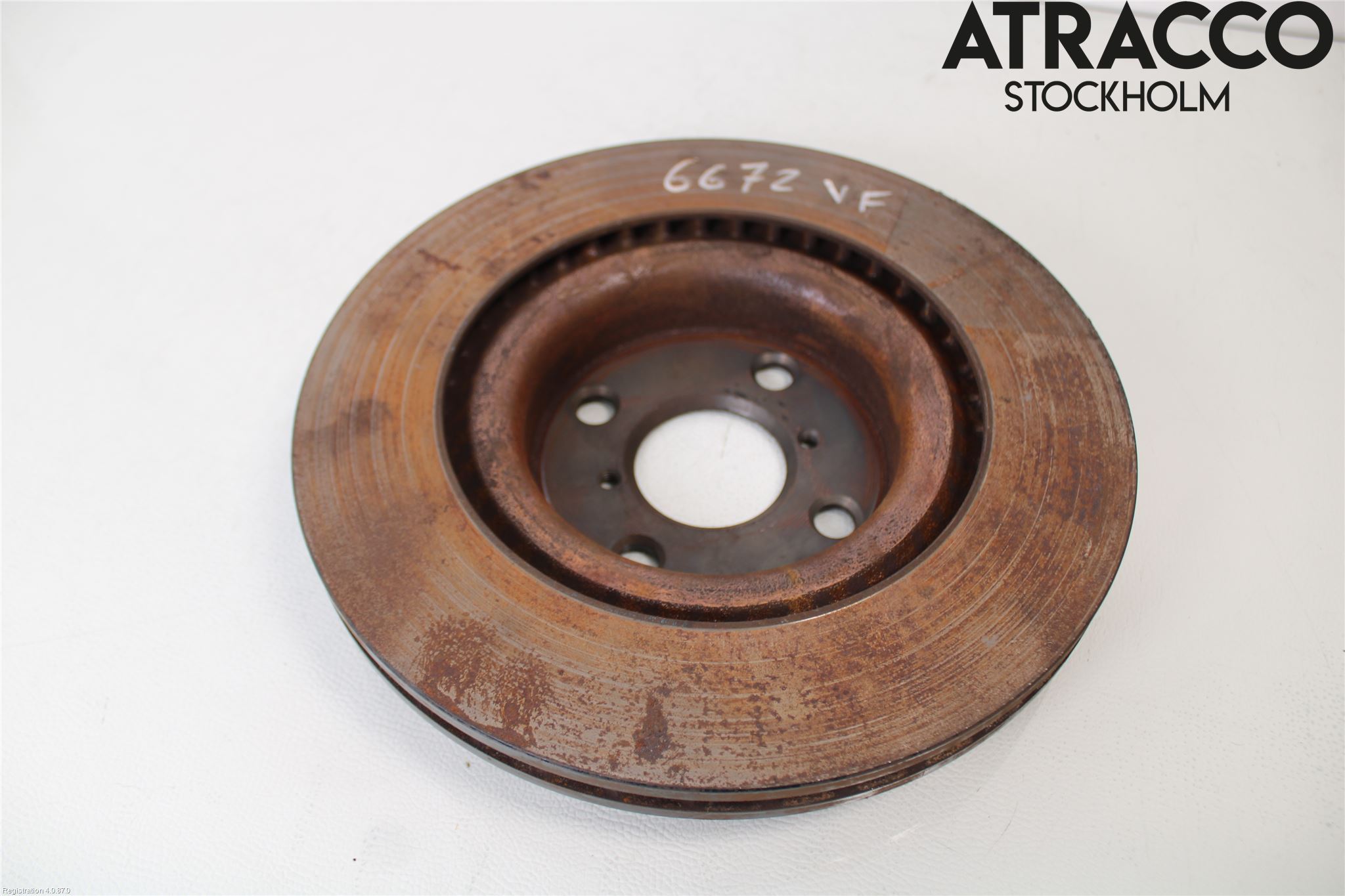 Toyota YARIS XP130 12-14 Bromsskiva Fram