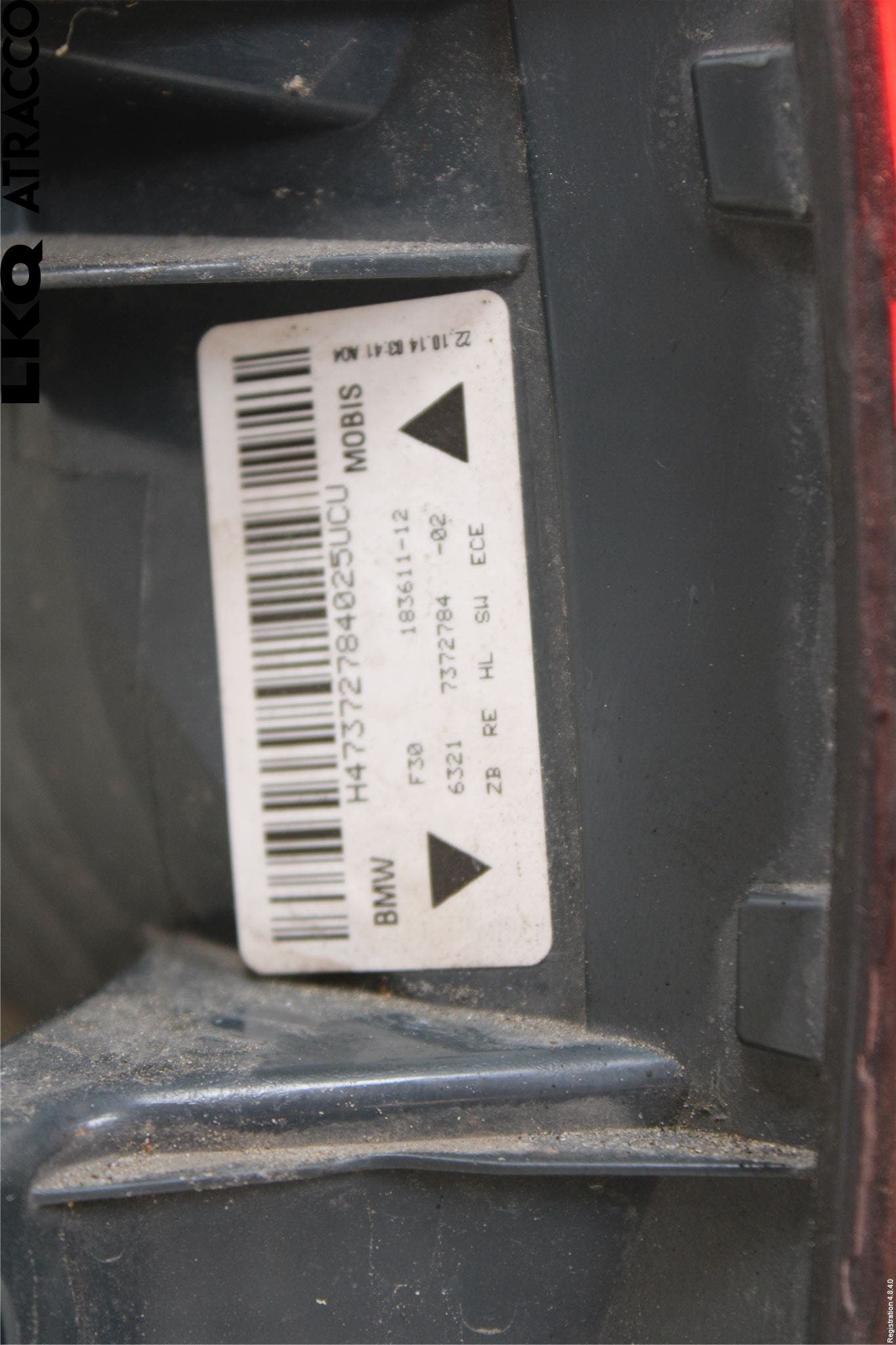 BMW 3 F30/F31/F80 12-19 Bakljus Höger