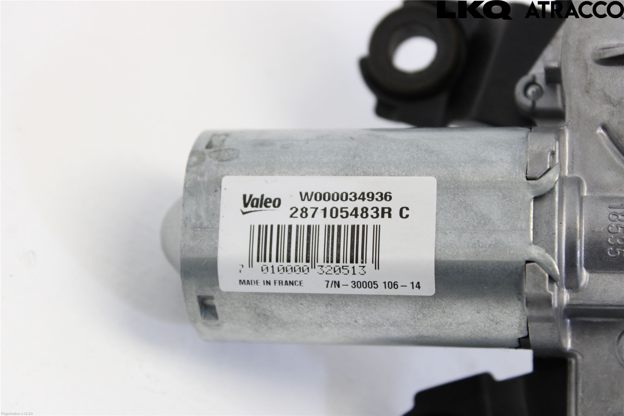 Renault CLIO IV 12-16 Torkarmotor Baklucka