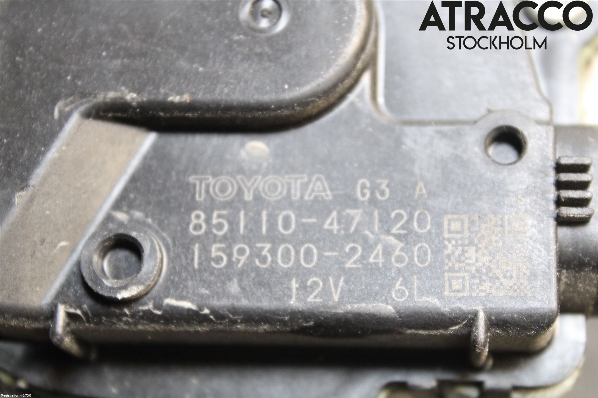 Toyota PRIUS ZVW30 09-20 Torkarmotor Vindruta