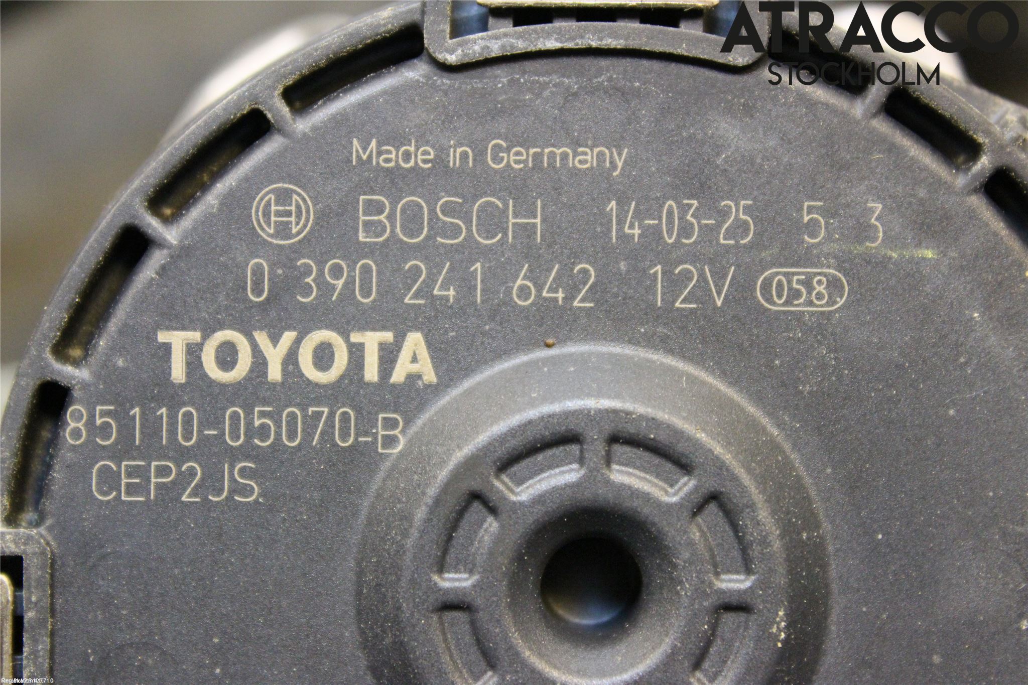Toyota AVENSIS 09-15 Torkarmotor Vindruta
