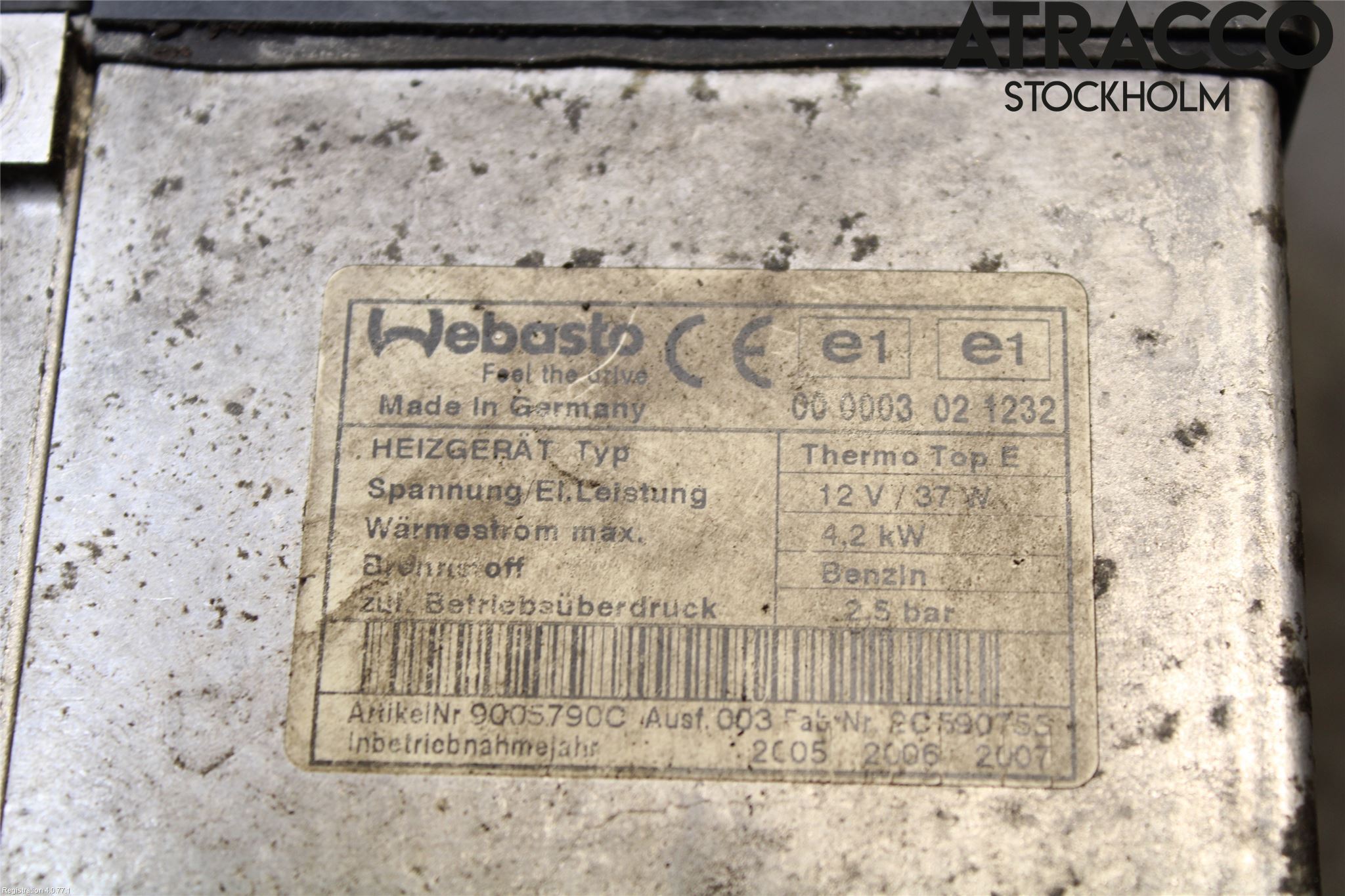 Audi A4/S4 05-07 Bensinvärmare