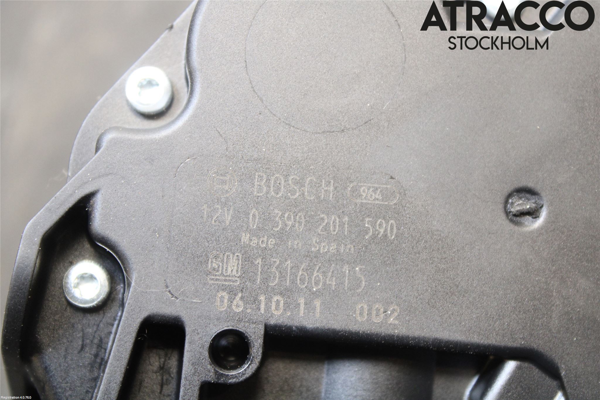 Opel VECTRA C 06-08 Torkarmotor Baklucka