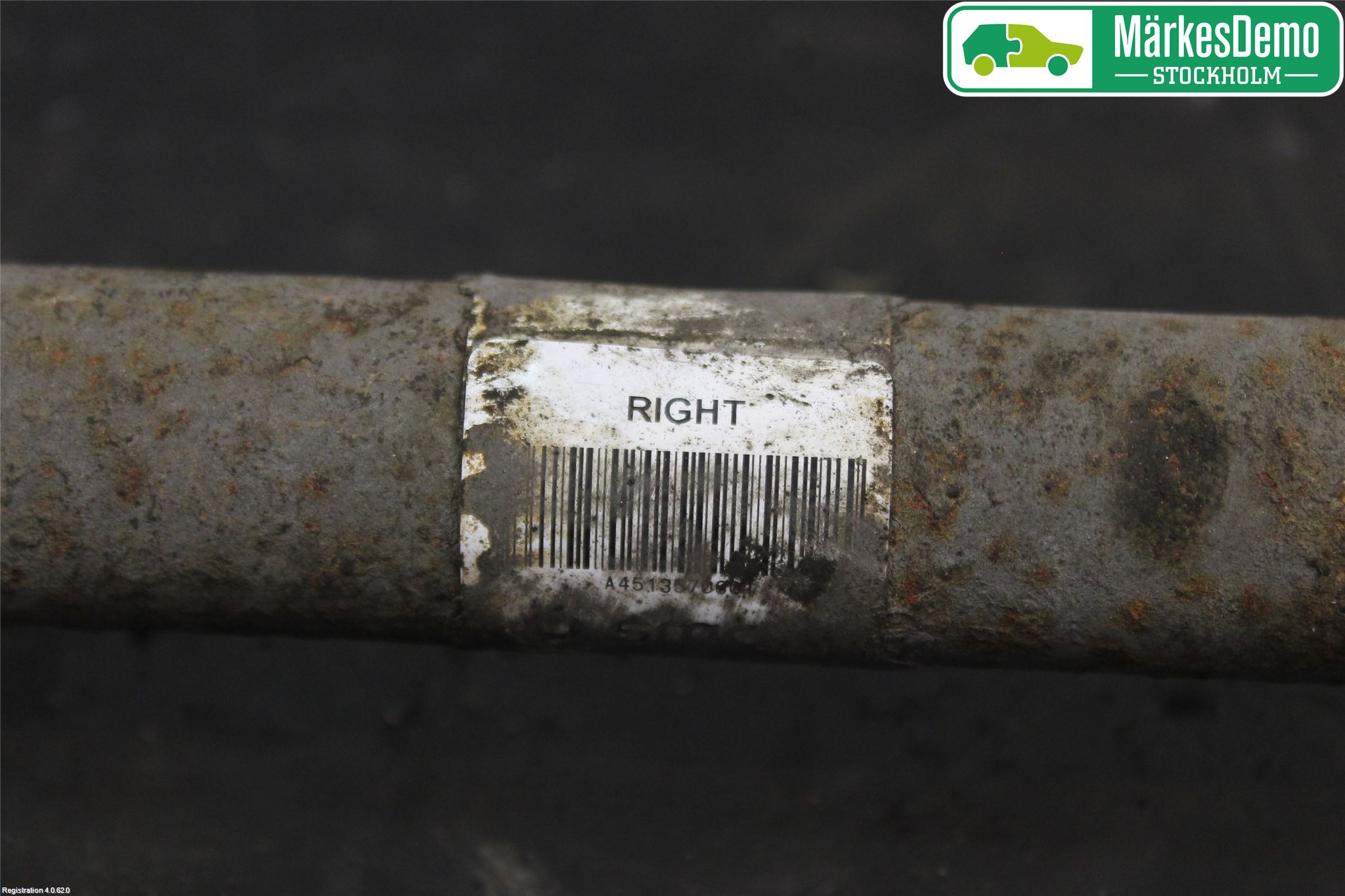 Smart FORTWO I 99-07 Drivaxel Bak Vänster