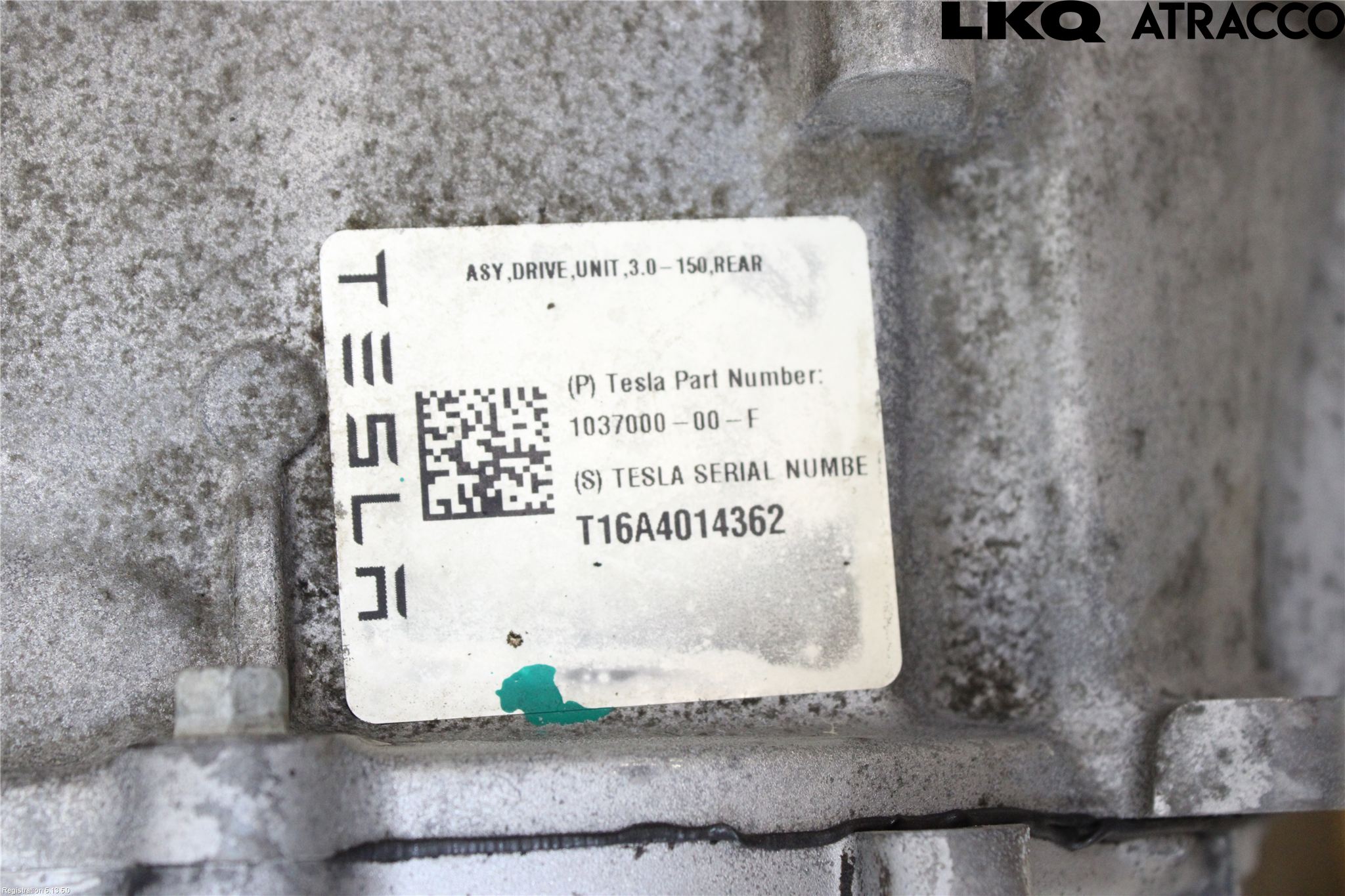 Tesla MODEL S 13- Motor Elektrisk Bak