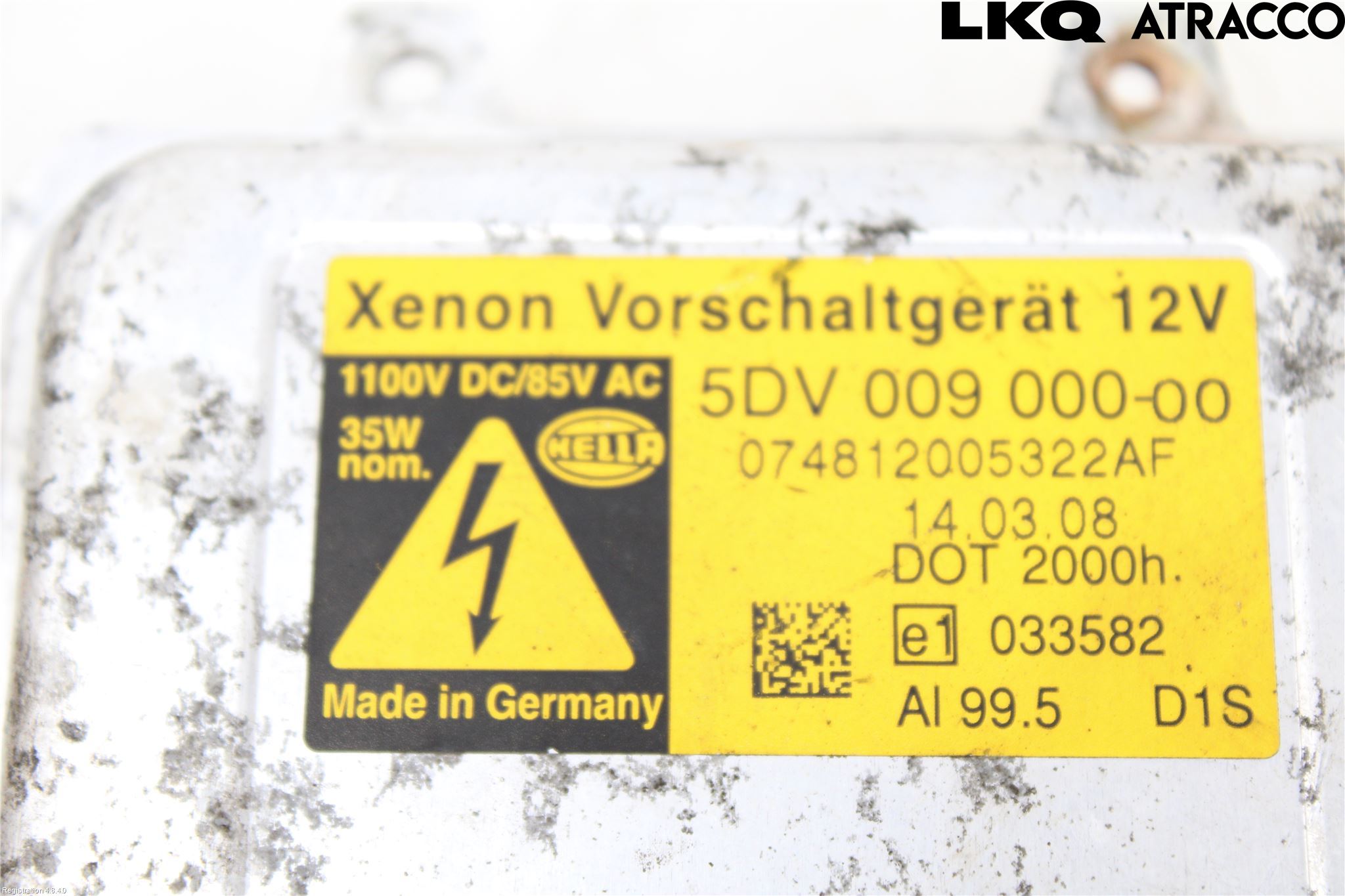 Ford S-MAX 06-15 Styrenhet Strålkastare