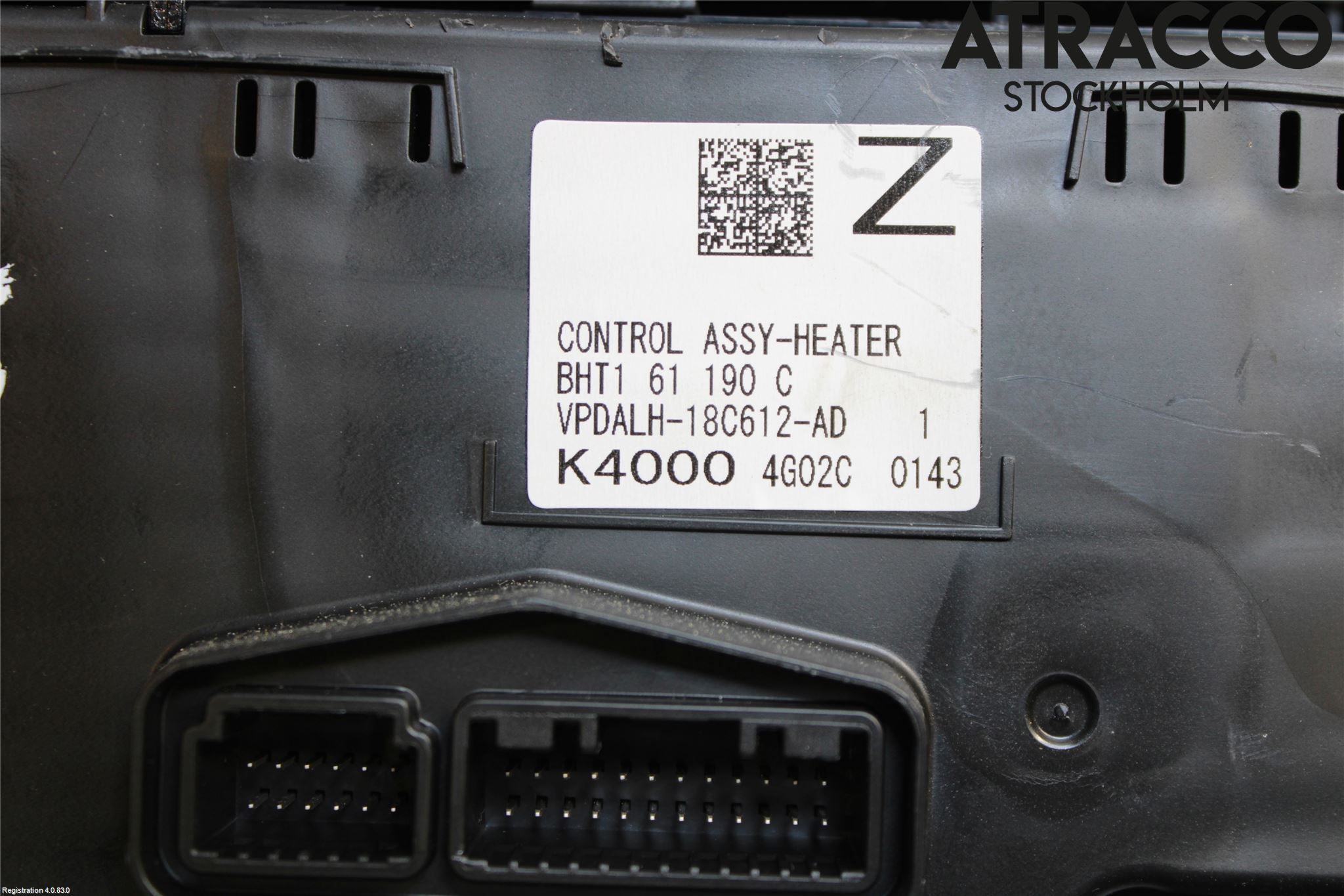 Mazda 3 III 14-19 Ac Styrenhet Ac Manöveren