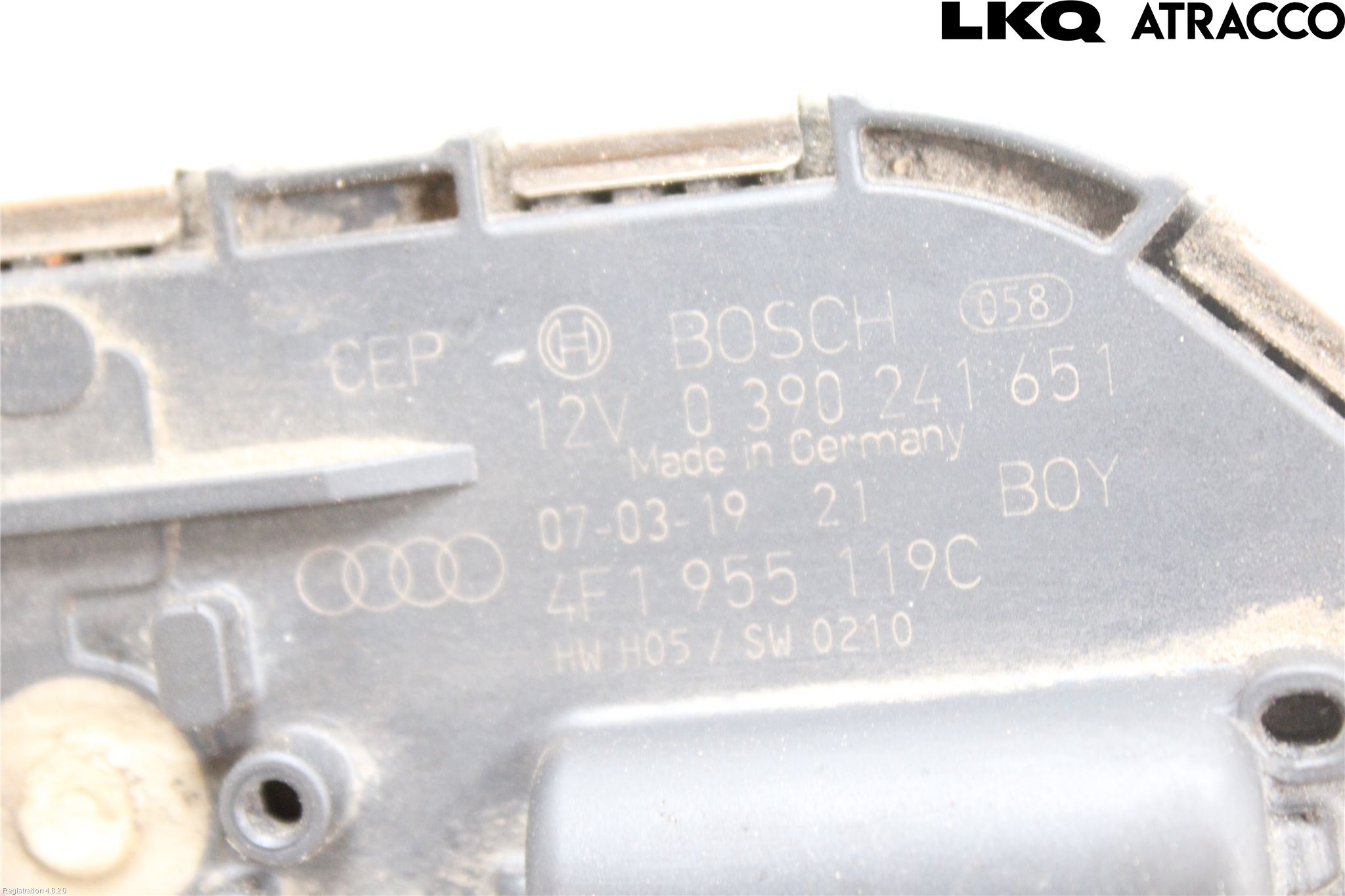 Audi A6/S6     05-11 Torkarmotor Vindruta