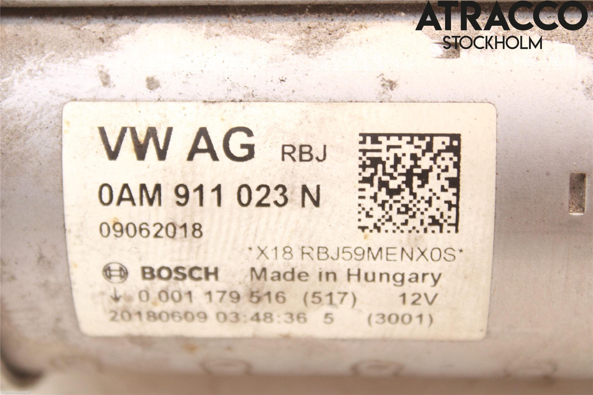 Volkswagen VW GOLF / E-GOLF VII 13-20 Startmotor