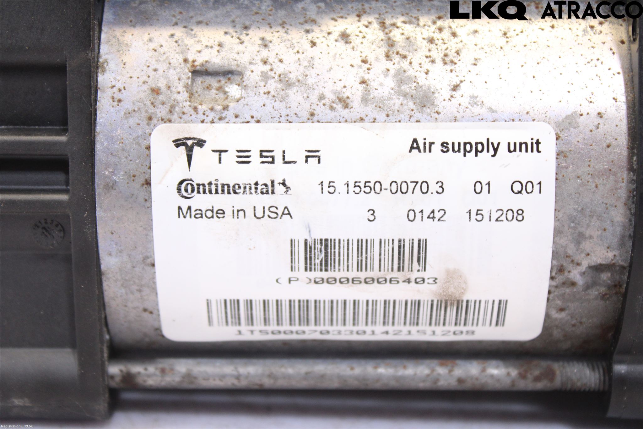 Tesla MODEL S 13- Kompressor Stöt-Fjädring