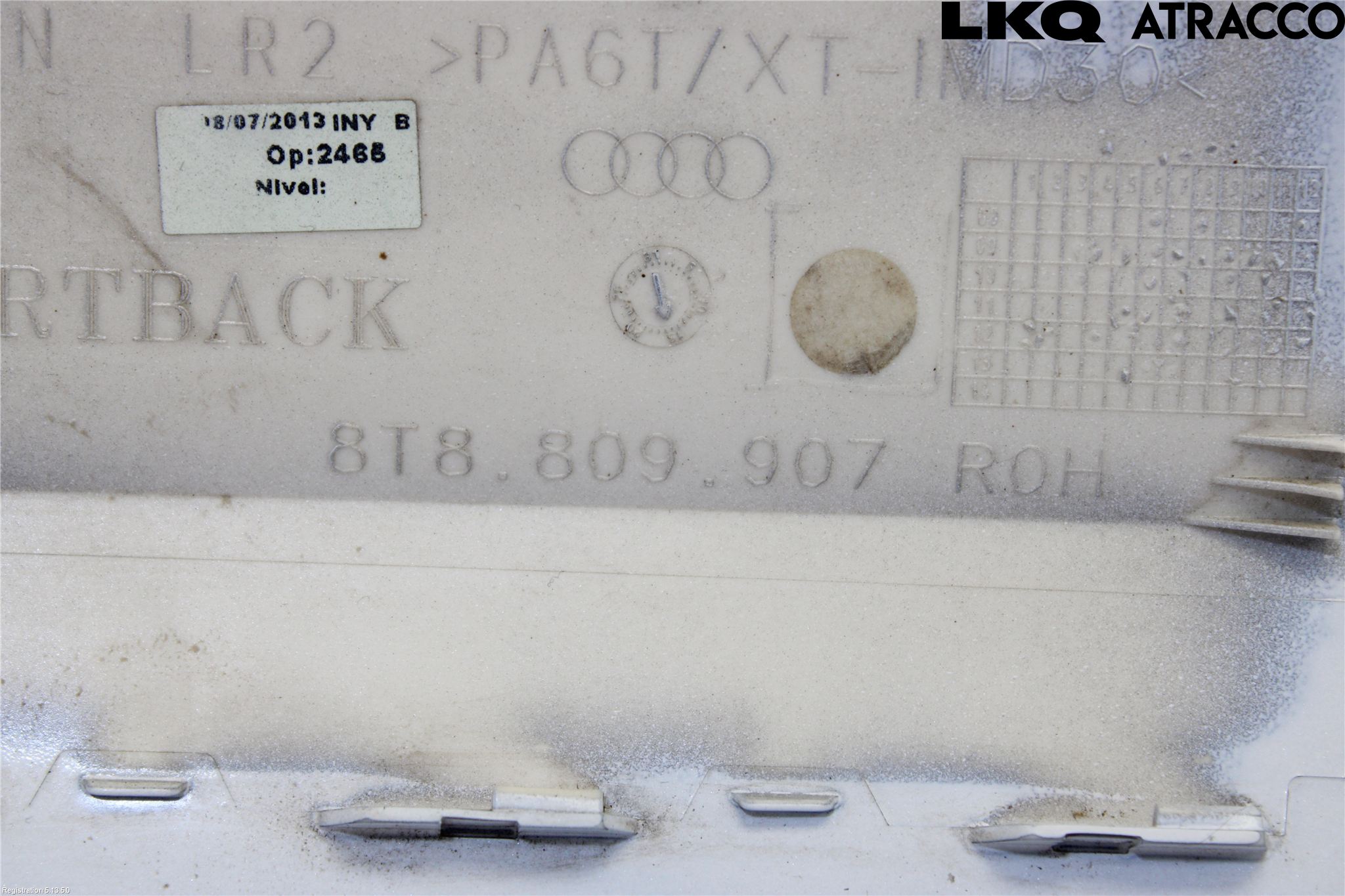 Audi A5 07-16 Tanklucka