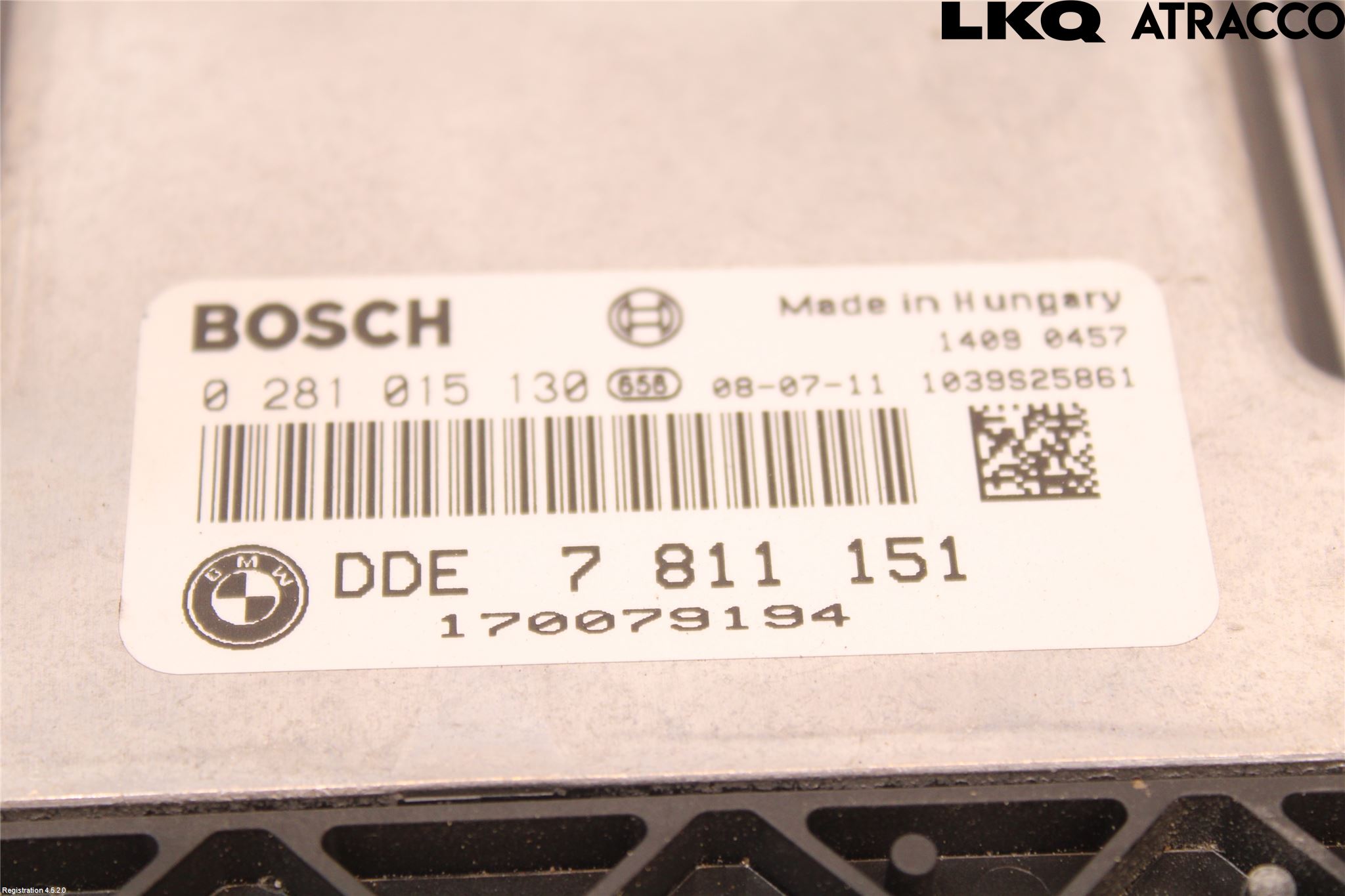 BMW 3 E90/91 SED/TOU 05-12 Styrenhet Inspump Diesel
