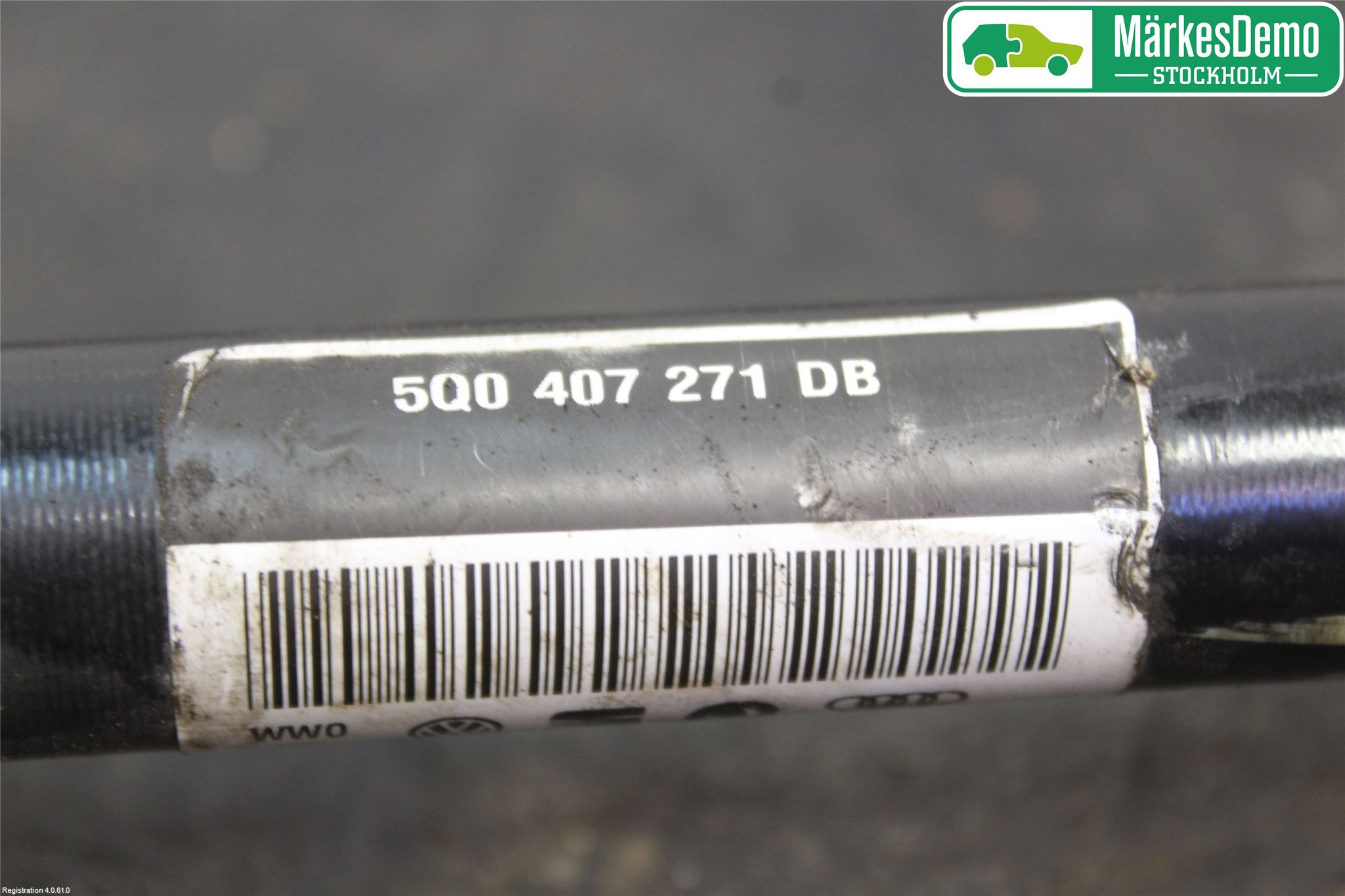 Skoda OCTAVIA (5E) 13-20 Drivaxel Fram Vänster
