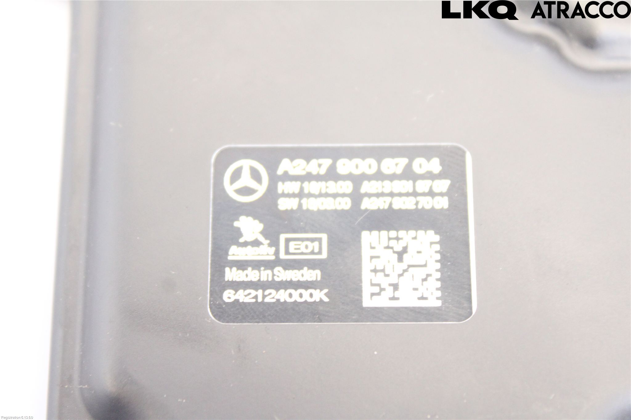 Mercedes-Benz MB C-KLASS (W205) 14-21 Parkeringshjälp Kamera