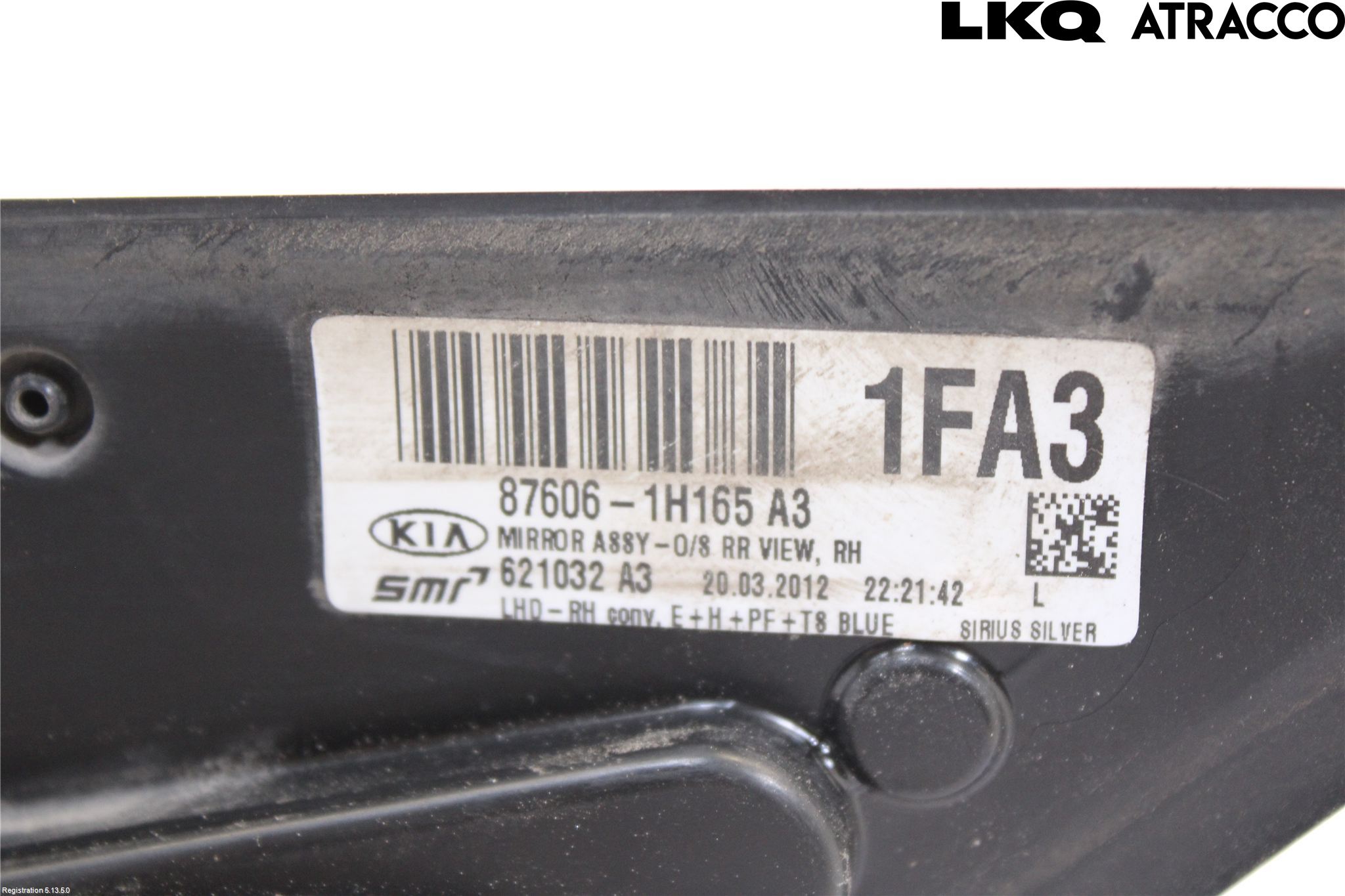 Kia CEED 06-12 Spegel Yttre El Hö