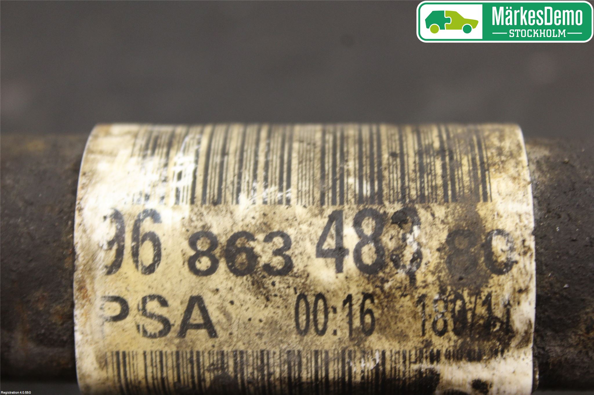 Peugeot 508 11-18 Drivaxel Fram Vänster