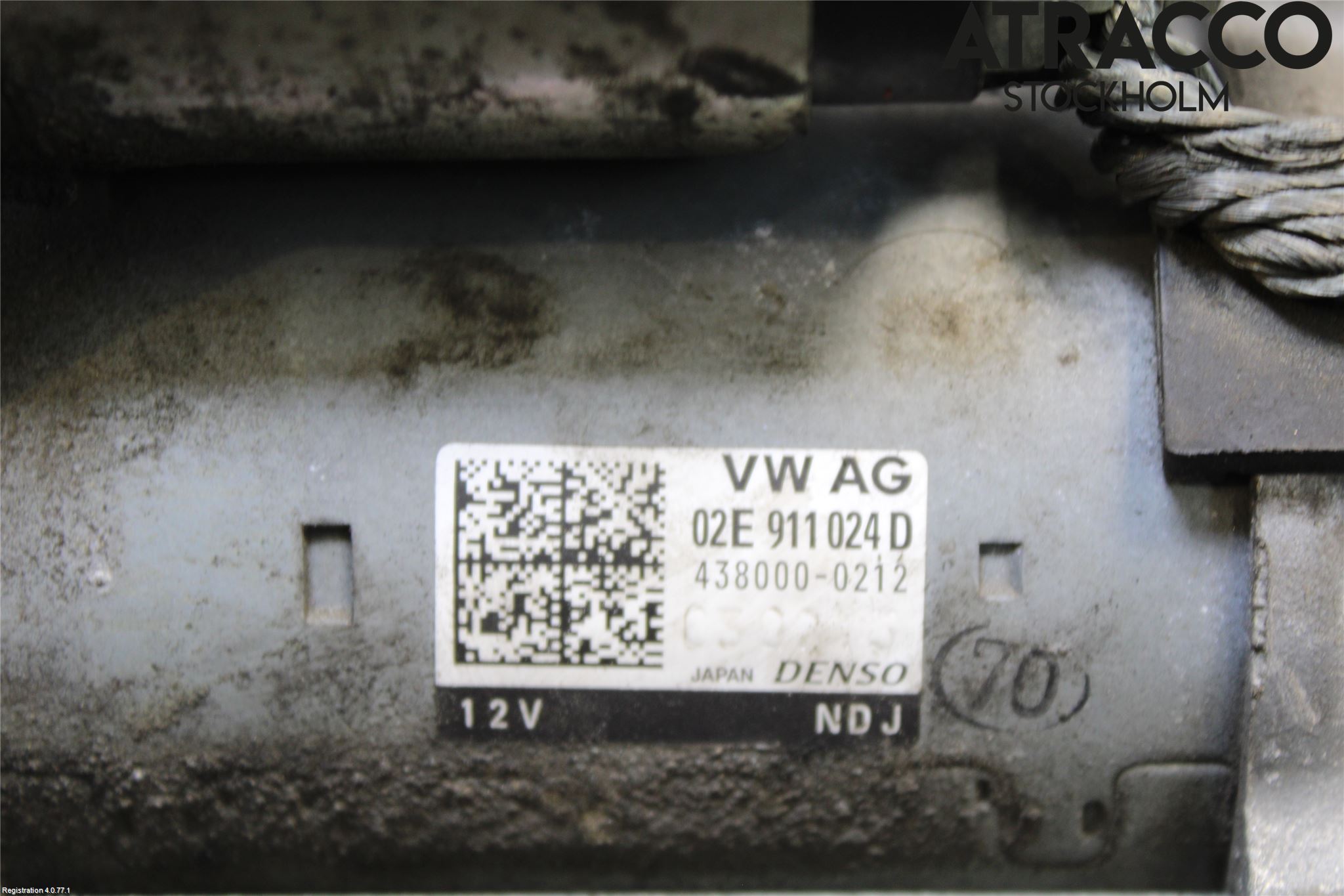 Volkswagen VW GOLF / E-GOLF VII 13-20 Startmotor