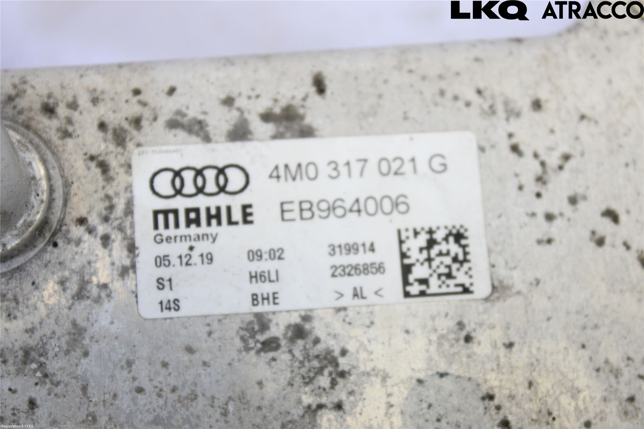 Audi A6 F2/C8 19- Oljekylare Automat